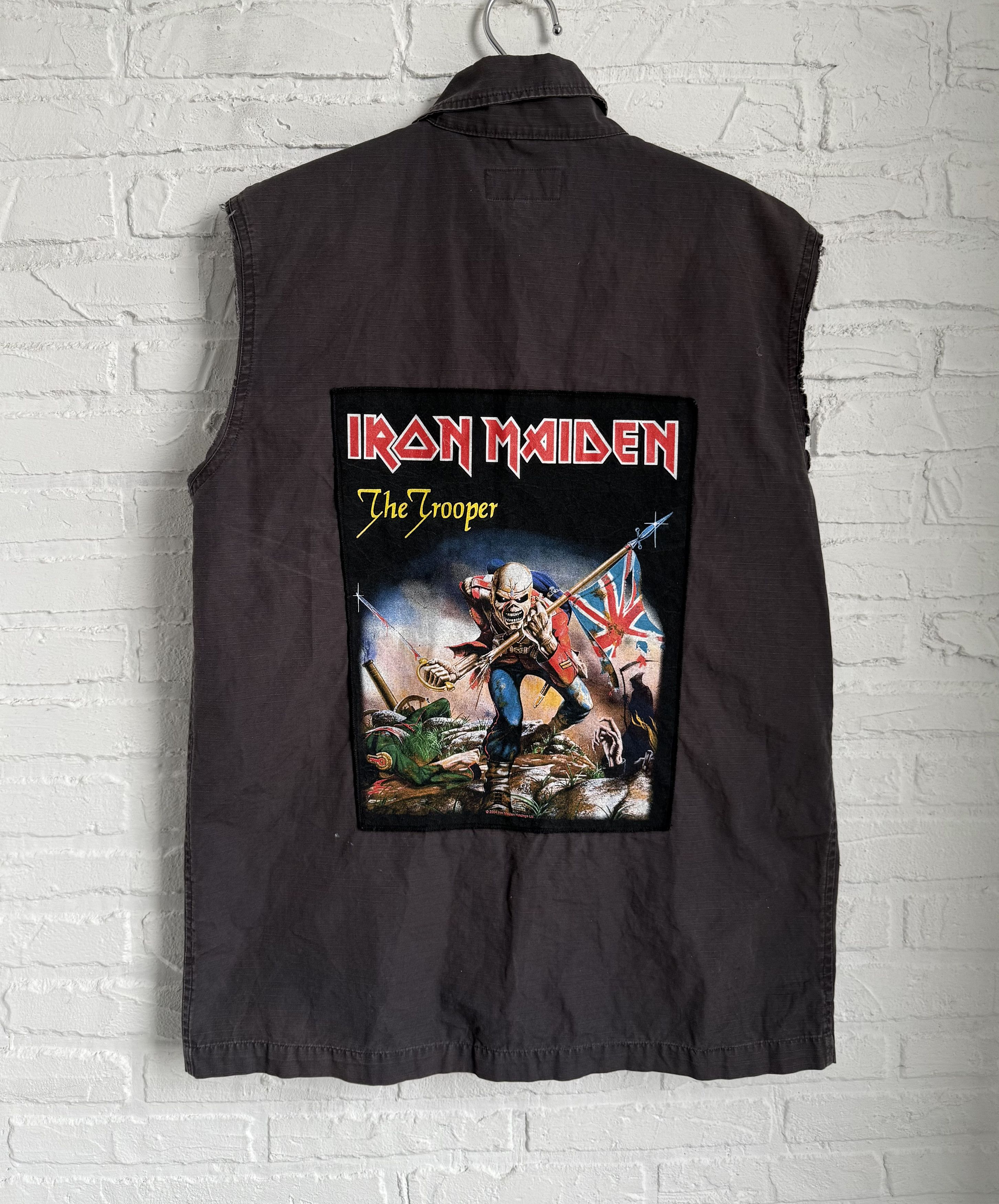 Band Tees Y2K Metal Kutte Battle Vest Original 2000s Band Patches Size US L / EU 52-54 / 3 - 2 Thumbnail