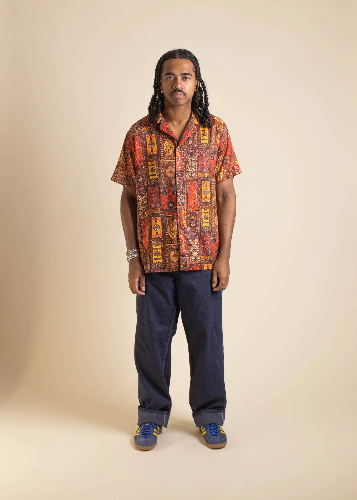 Bare Knuckles × Sears × Vintage 1960s Sears Darkwash Denim Carpenter Jeans Size US 38 / EU 54 - 2 Thumbnail