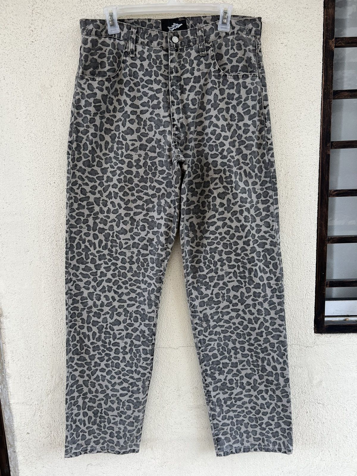 Devilock Vintage DOARAT Japan Faded Leopard Camo Baggy Pant Size US 32 / EU 48 - 6 Thumbnail