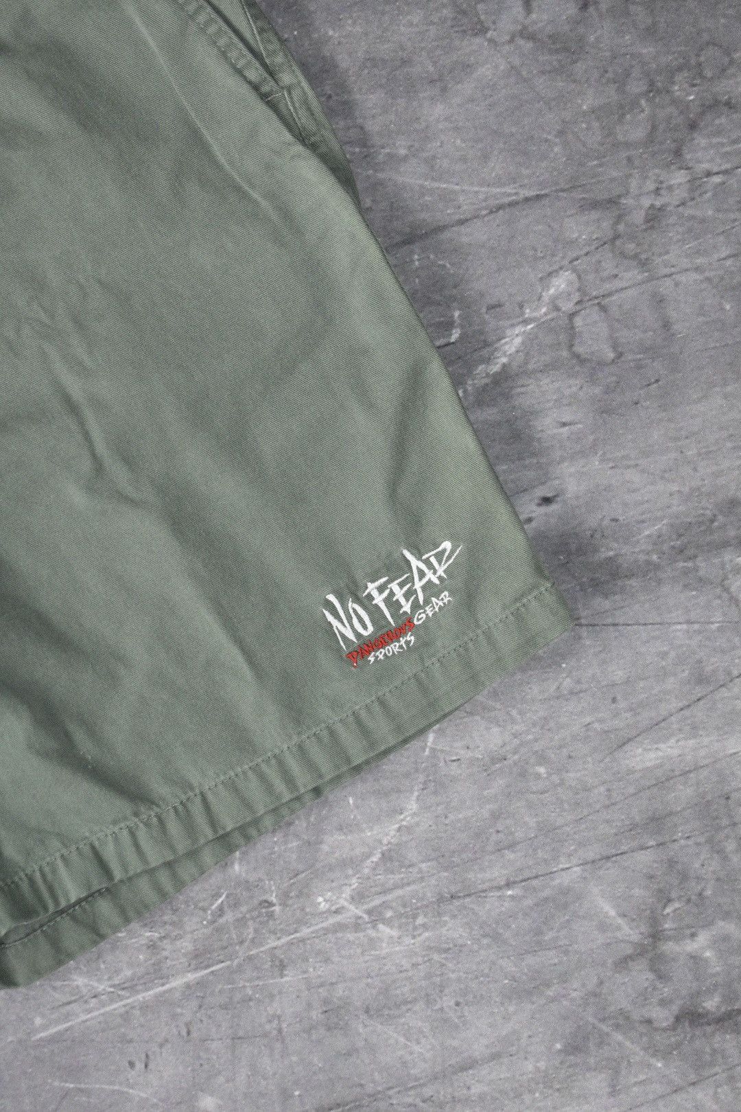 No Fear × Vintage Vintage Y2K No Fear Shorts (L) Size US 32 / EU 48 - 3 Thumbnail