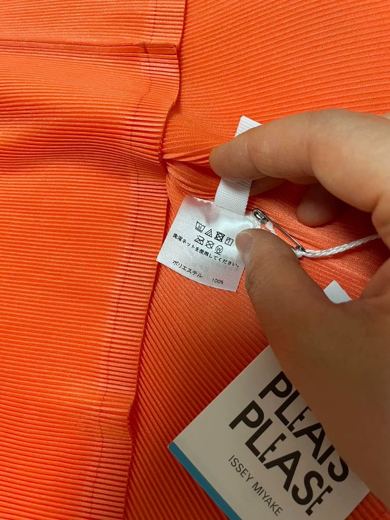 Issey Miyake Issey Miyake Orange short-sleeved shirt Size L / US 10 / IT 46 - 5 Thumbnail