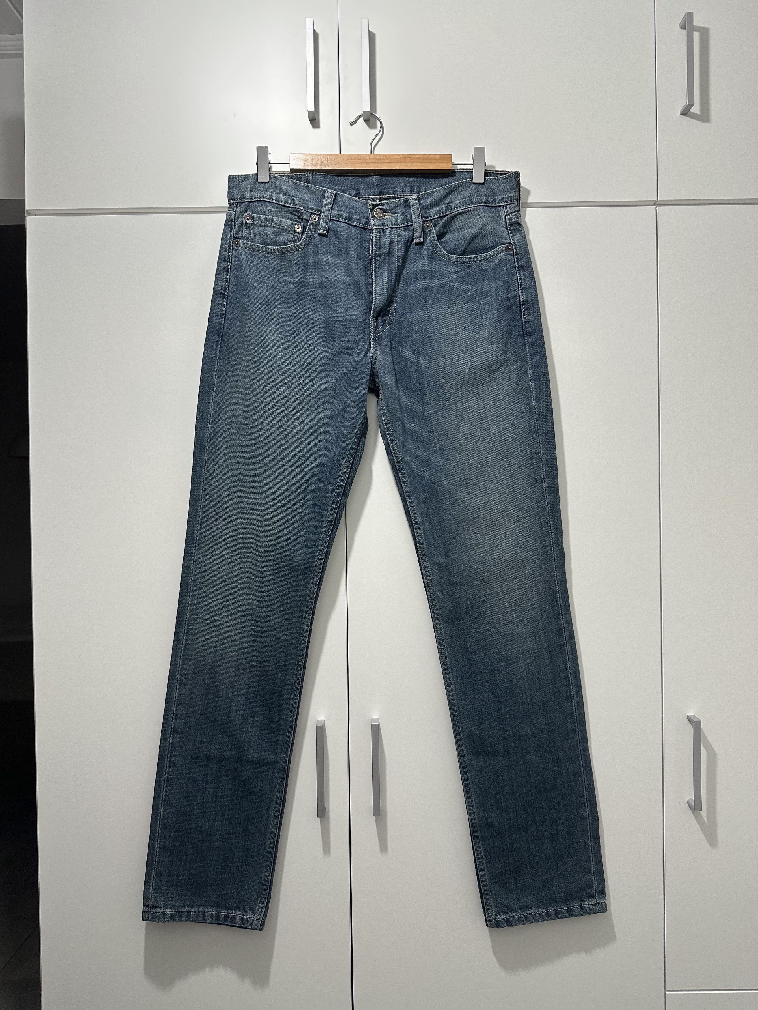 Levi's Levi's 511 Denim Blue Jeans W33 L 34 Size US 33 - 1 Thumbnail