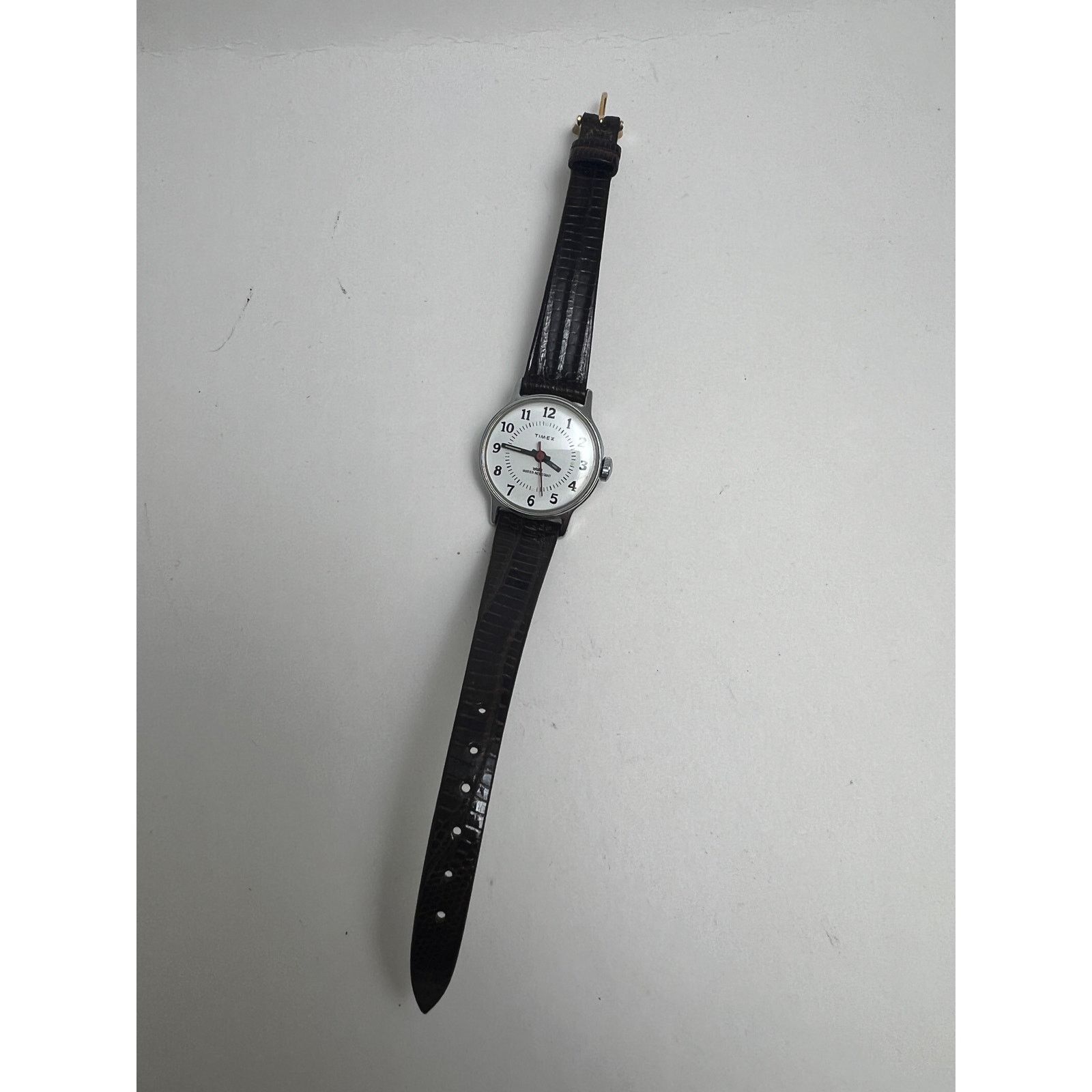 Timex Vintage Timex Ladies Military style windup watch Size ONE SIZE - 3 Thumbnail