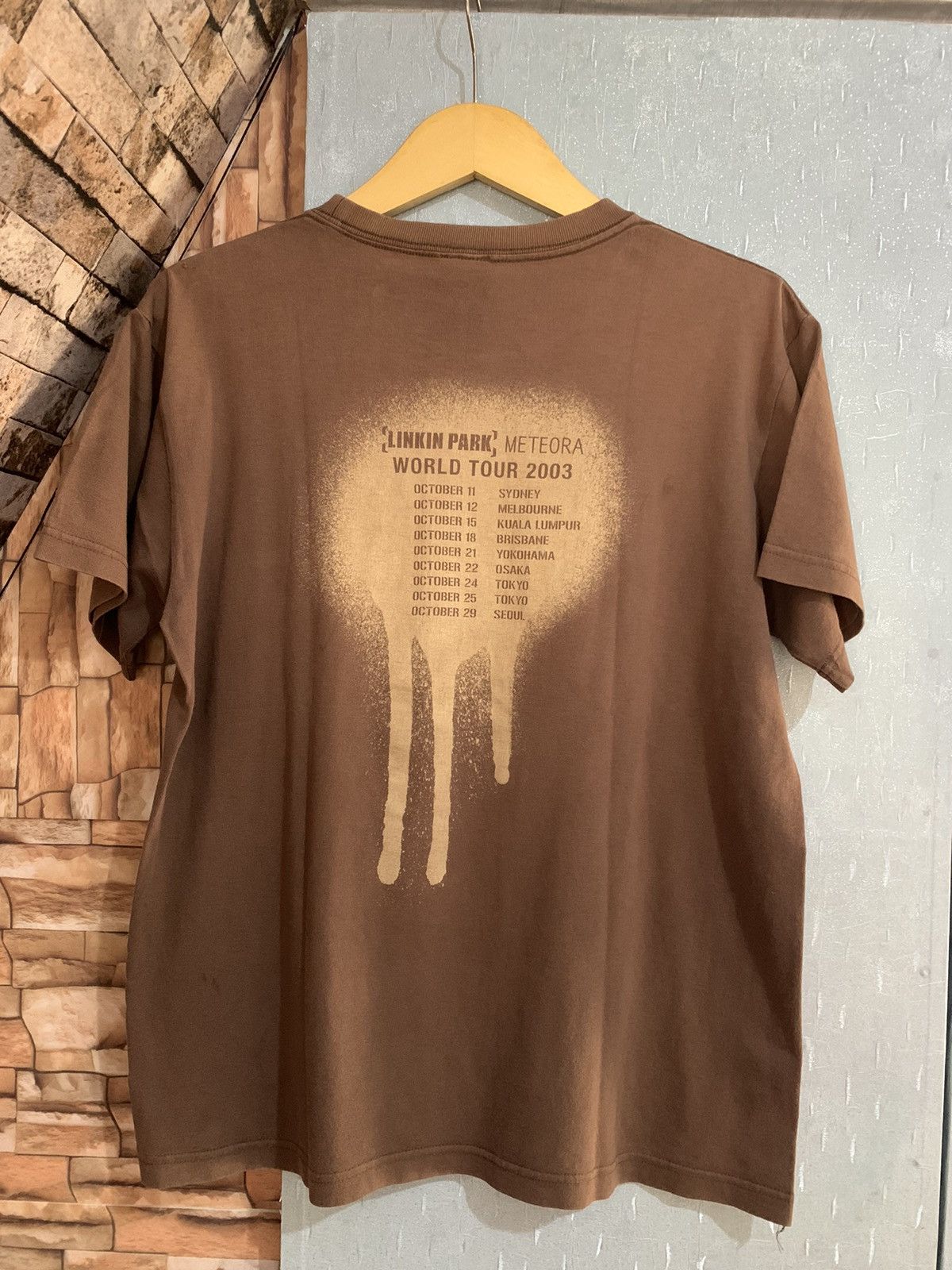 Band Tees Linkin Park World Tour 2003 Meteora Size US M / EU 48-50 / 2 - 2 Thumbnail