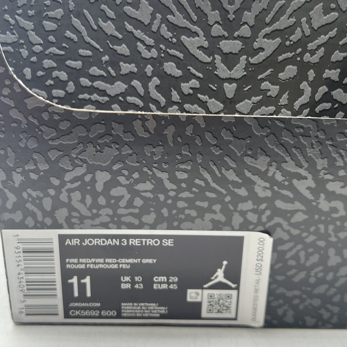 Jordan Brand Air Jordan 3 unite Size US 11 / EU 44 - 6 Thumbnail