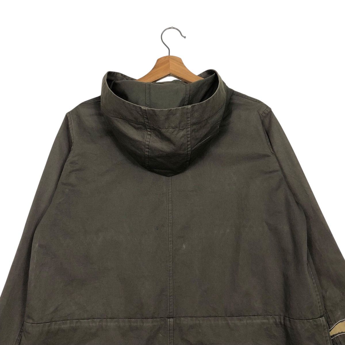 Issey Miyake 📌Vintage Parka Jacket Patch Work Design Plantation Japan Size US M / EU 48-50 / 2 - 10 Thumbnail
