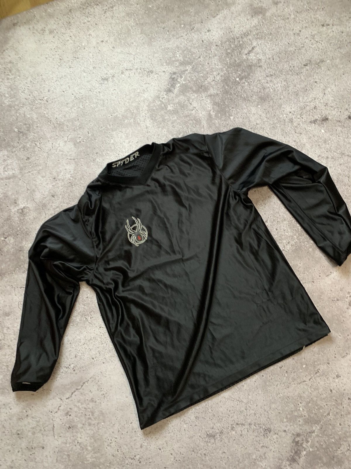 Spyder × Vintage Men's Spyder 2in1 Vintage Motocross Ski Snowboard Jersey Size US S / EU 44-46 / 1 - 11 Thumbnail