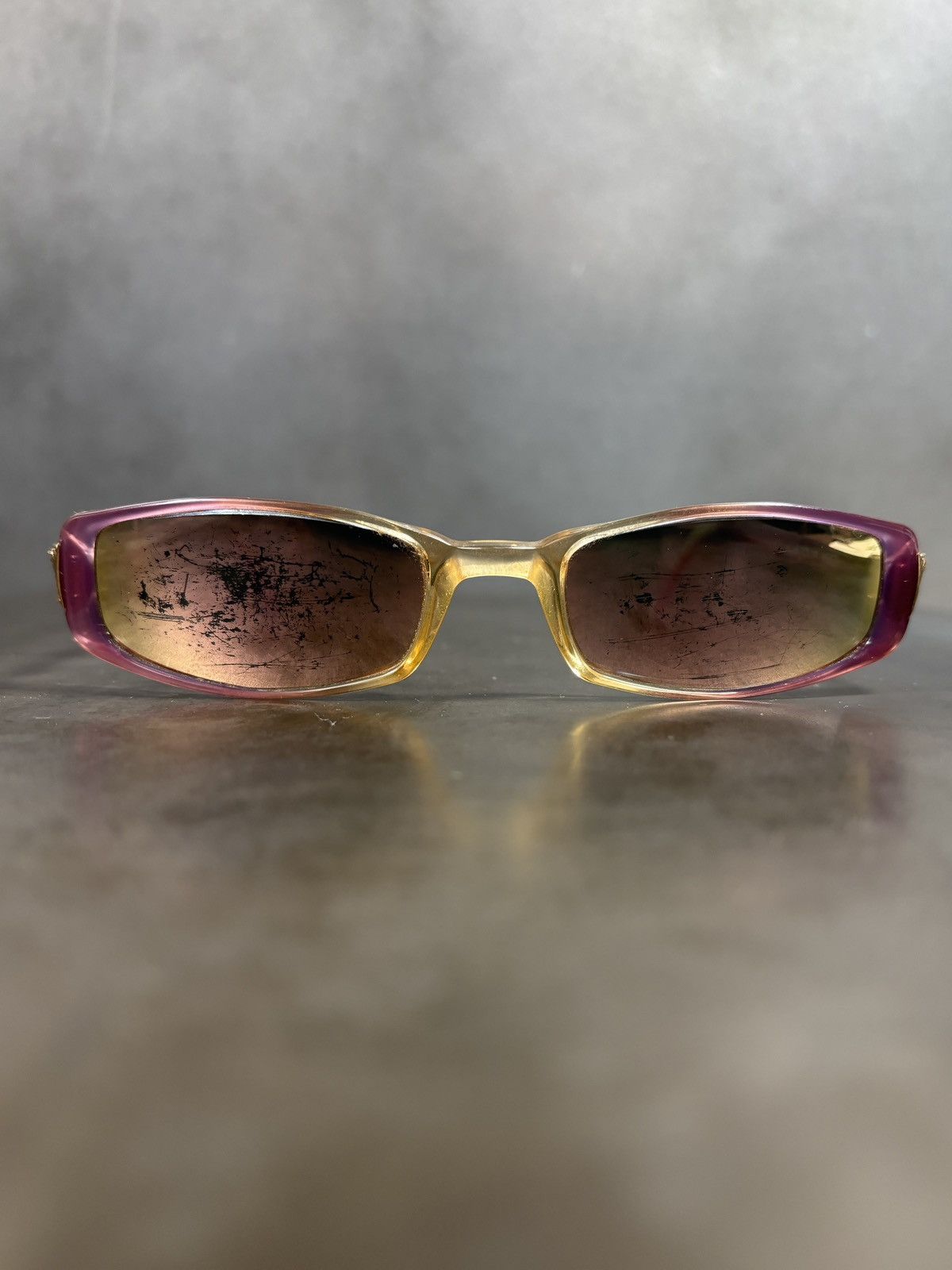 Versace Y2K Vintage Versace Sunglasses Petite Bayonetta 2000s Medusa Size ONE SIZE - 15 Thumbnail