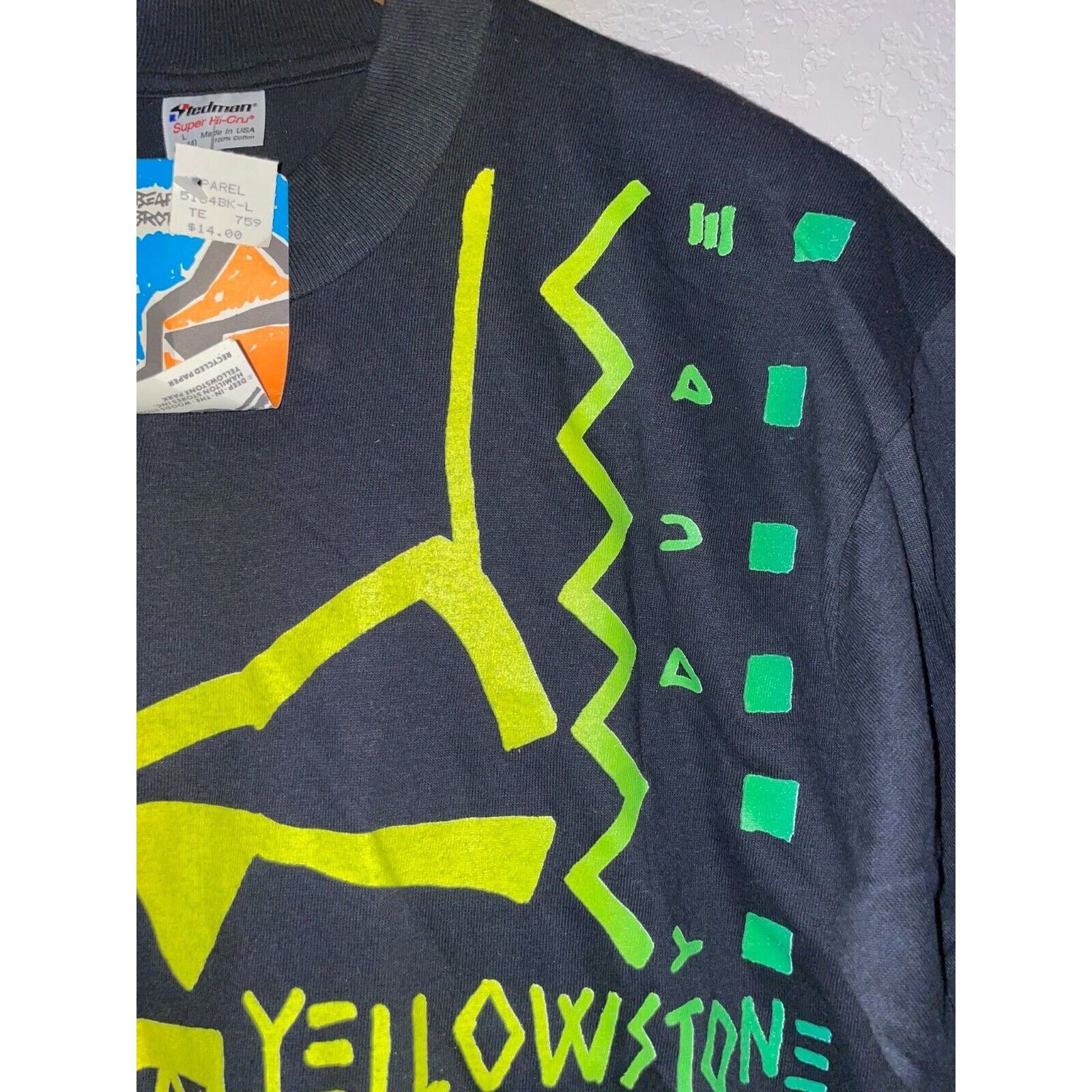 Other 1990 Vintage Bear Brothers Yellowstone Grizzly Artwork Tee Size US L / EU 52-54 / 3 - 5 Thumbnail
