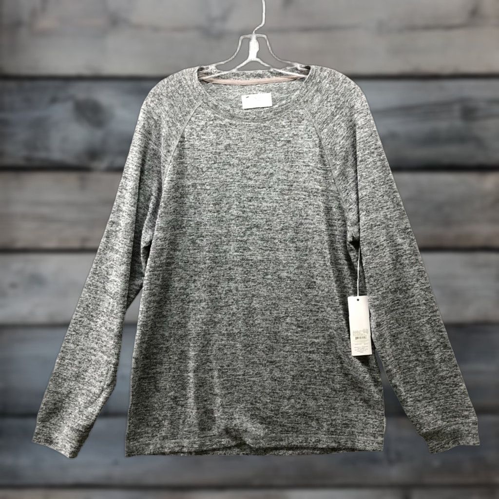 Vintage Bread & Boxers Long Sleeve Raglan T Shirt Mens L Gray Heather Crewneck Lounge Size US L / EU 52-54 / 3 - 1 Thumbnail