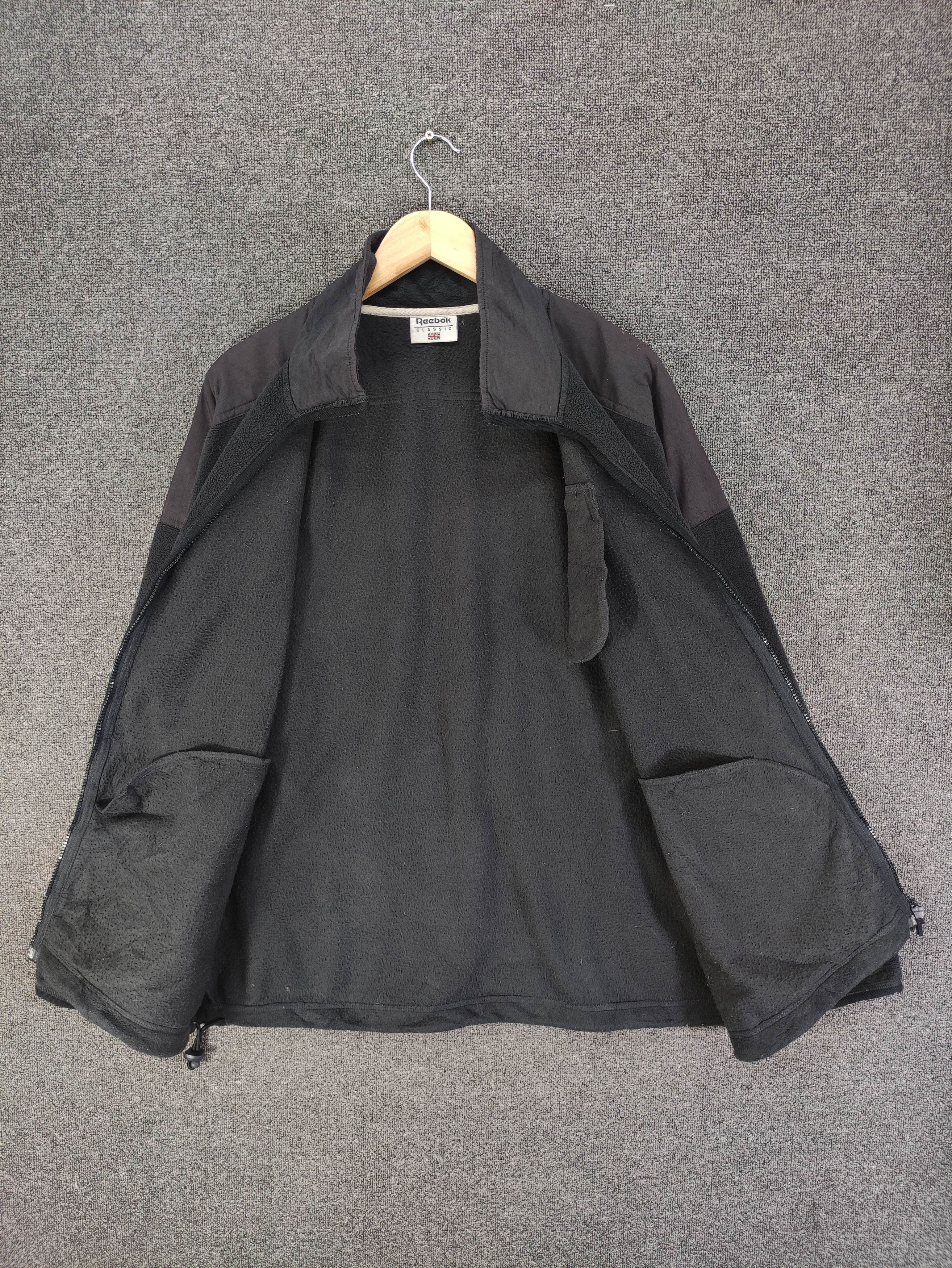 Reebok Vintage Reebok Classic Fleece Sweater Jacket Zipper Size US L / EU 52-54 / 3 - 4 Thumbnail
