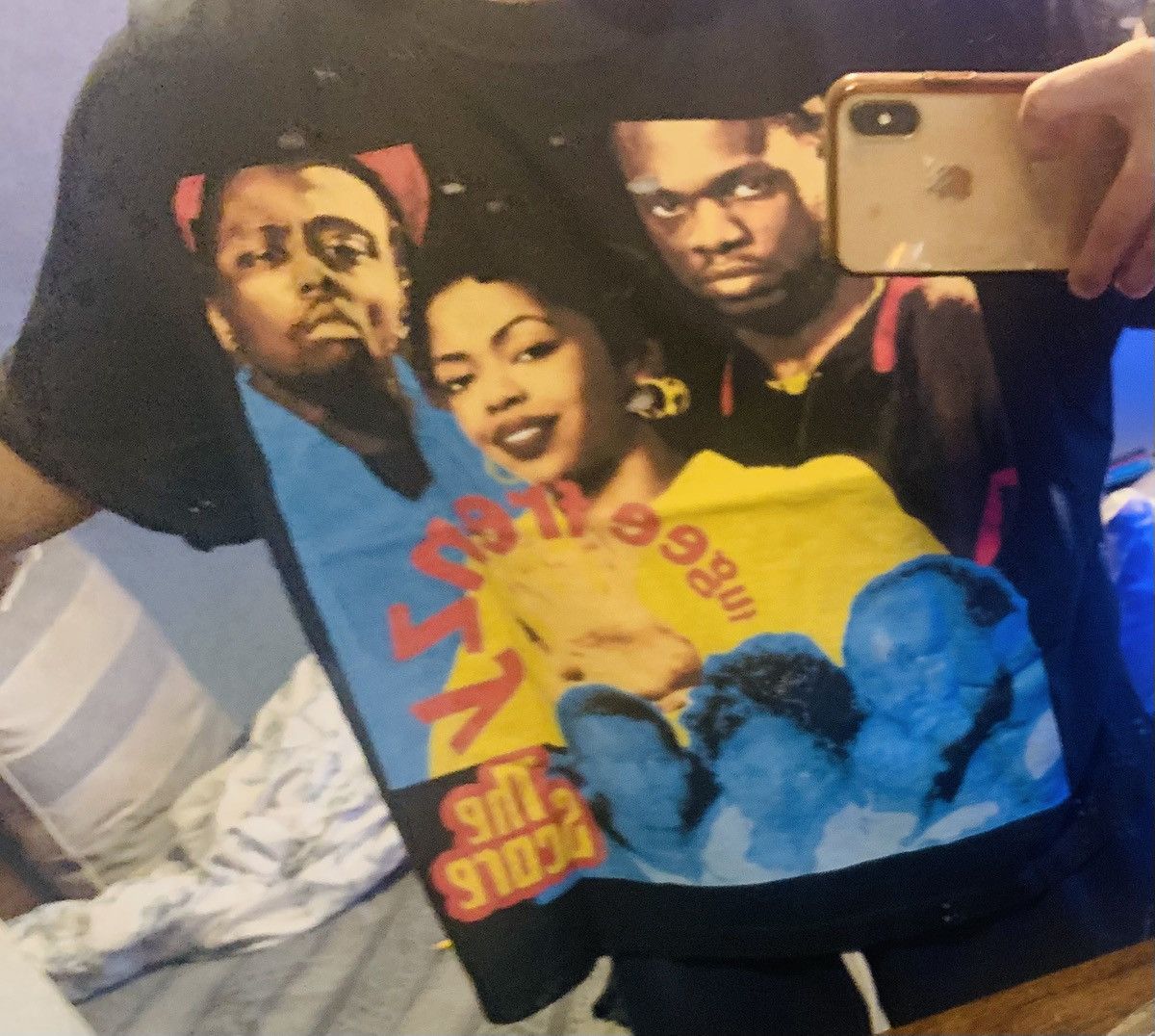Vintage Lauryn Hill Fugees Rap Tee Size US XL / EU 56 / 4 - 6 Thumbnail
