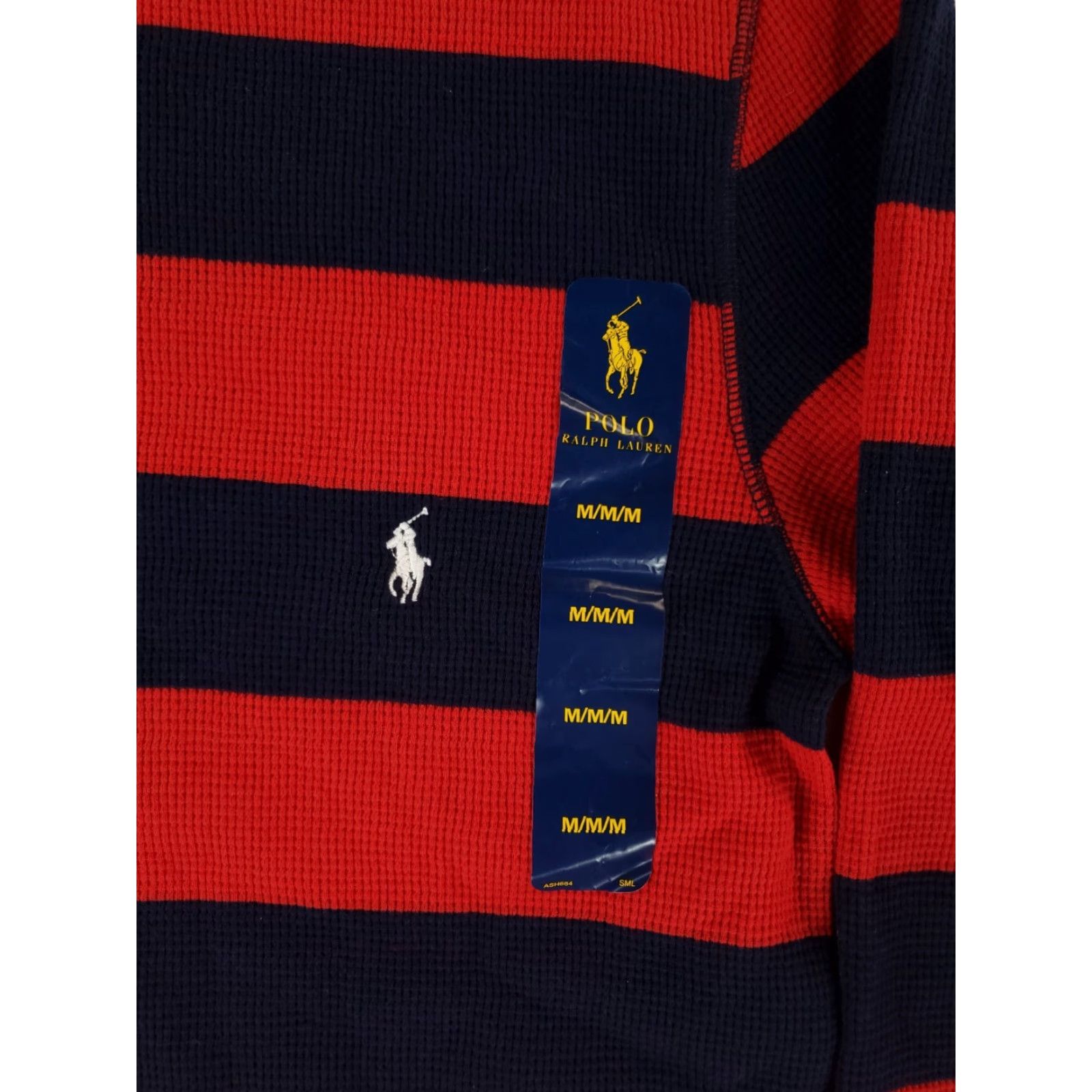 Polo Ralph Lauren Polo Ralph Lauren Shirt Thermal Multicolor Striped Mens M NWT Size US M / EU 48-50 / 2 - 2 Thumbnail