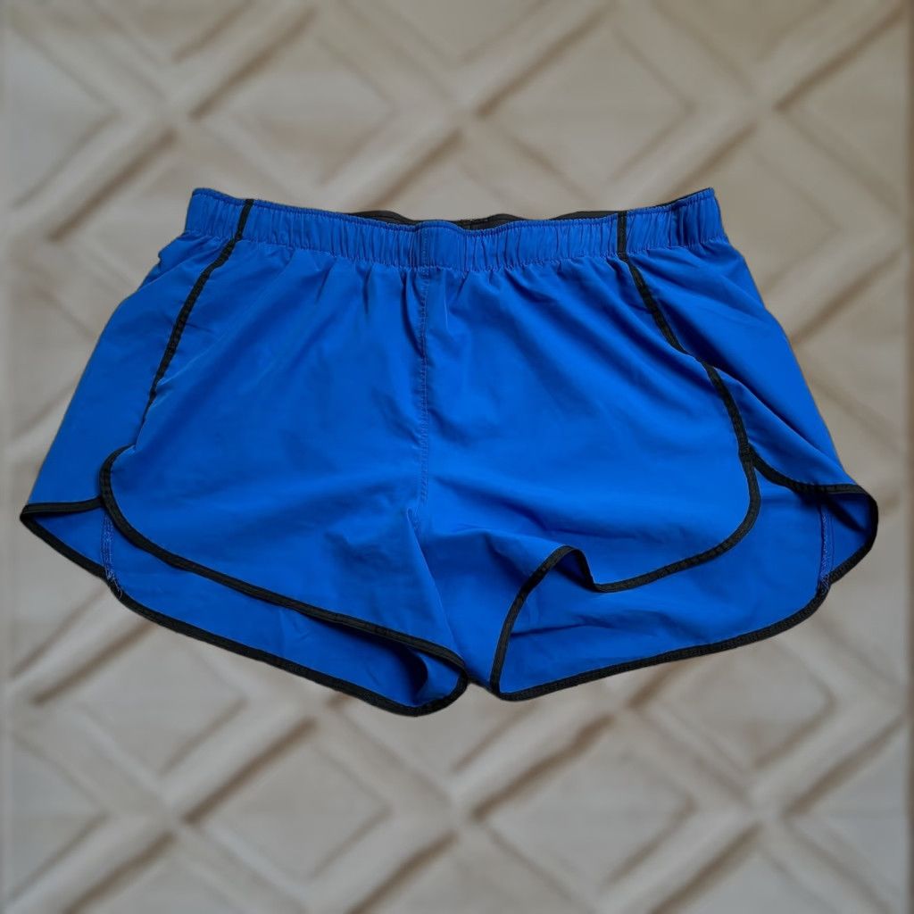 Hanes Hanes Sports Active Shorts Womens Large Blue Elastic Gym Athletic Running 33x3.5 Size 36" / US 14 / IT 50 - 1 Thumbnail