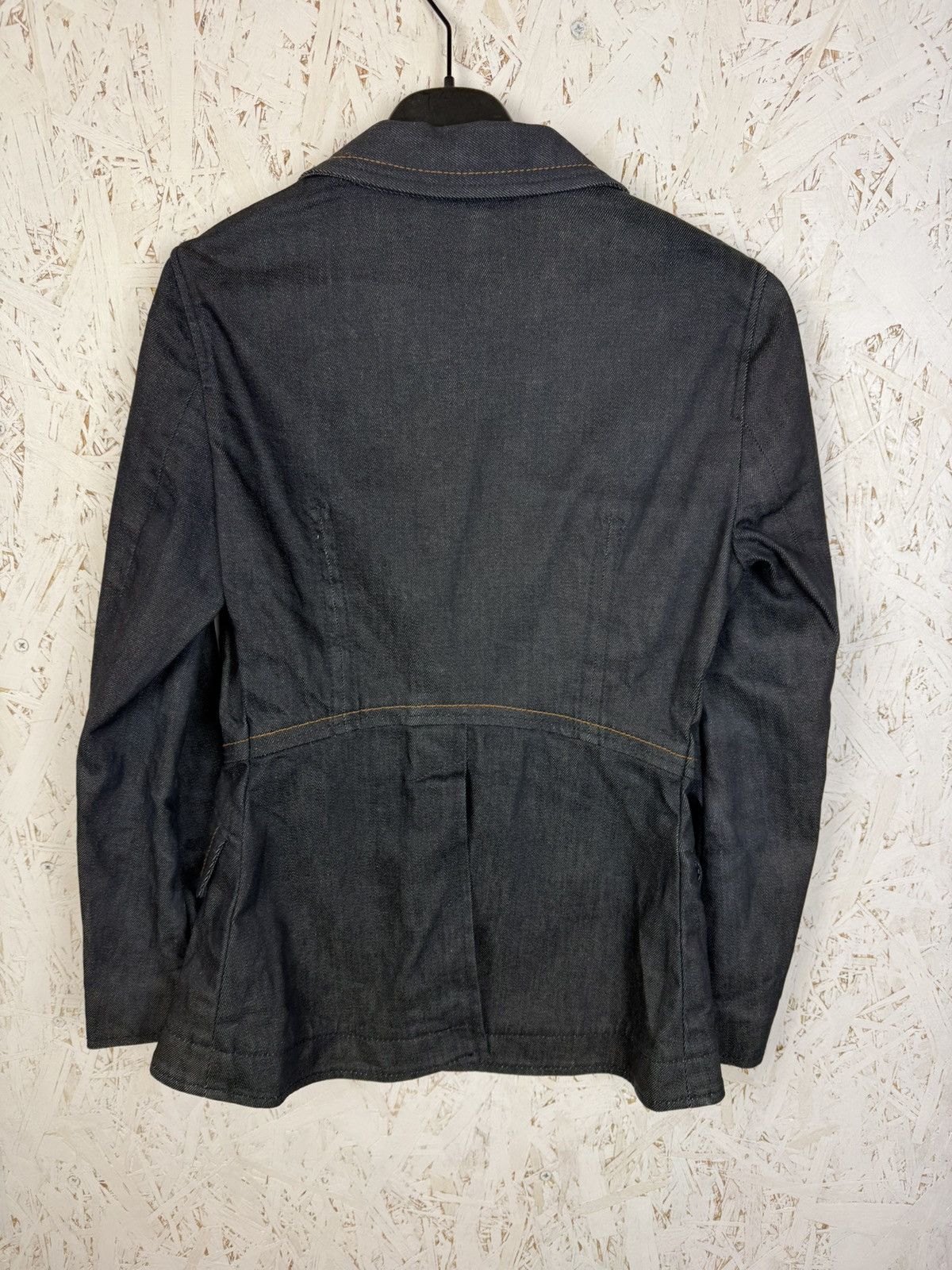 Celine Celine Denim Cotton Tailored Blazer Size 36 Size XS / US 0-2 / IT 36-38 - 5 Thumbnail