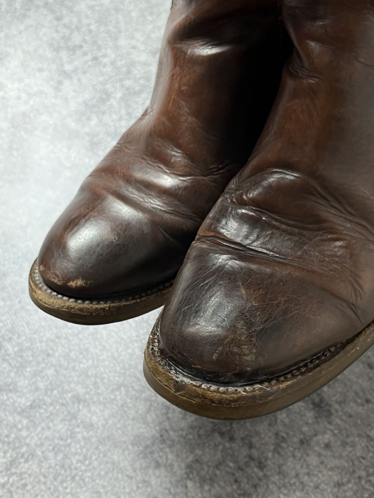 A.S.98 🔥RARE A.S.98 Airsteps Ankle Leather Vintage Western Boots Size US 7 / IT 37 - 15 Thumbnail