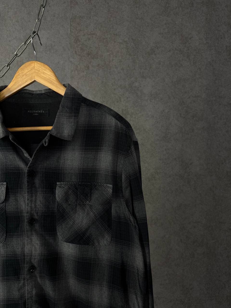 Allsaints Allsaints designer flannel shirt Size US L / EU 52-54 / 3 - 2 Thumbnail