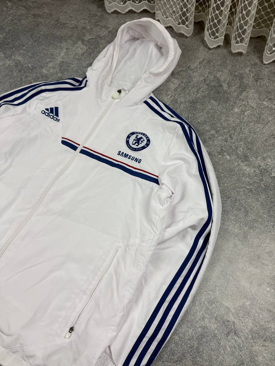 Adidas Adidas Chelsea 2013 Track Suit (Jacket+pants) Size L Size US L / EU 52-54 / 3 - 4 Thumbnail