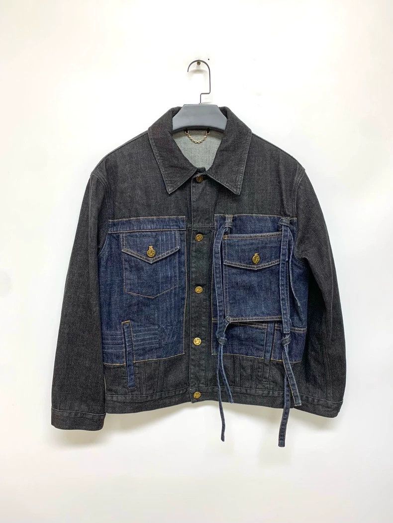Louis Vuitton Louis Vuitton Black denim jacket Size US S / EU 44-46 / 1 - 1 Thumbnail