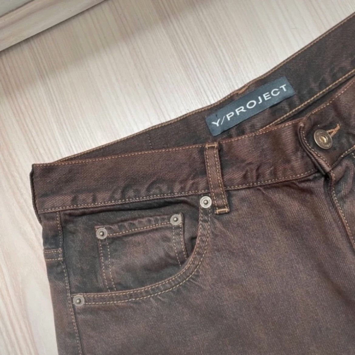 Y/Project Y-Project multicuff denim jeans Size US 33 - 2 Thumbnail