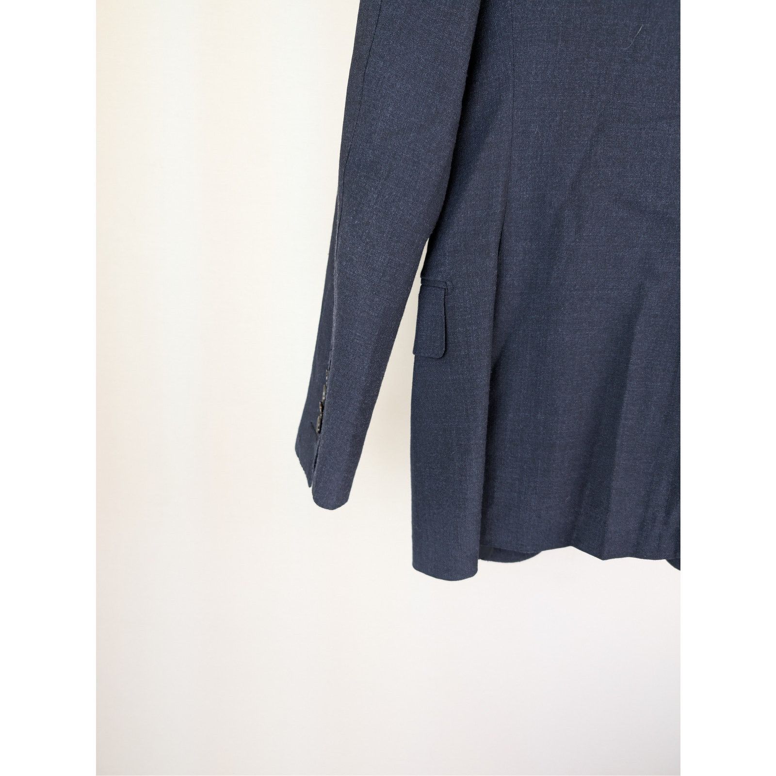 Tom Ford o1rshd1 CC20 Shelton Sharkskin Slim-Fit Wool Suit Jacket Size US M / EU 48-50 / 2 - 15 Thumbnail