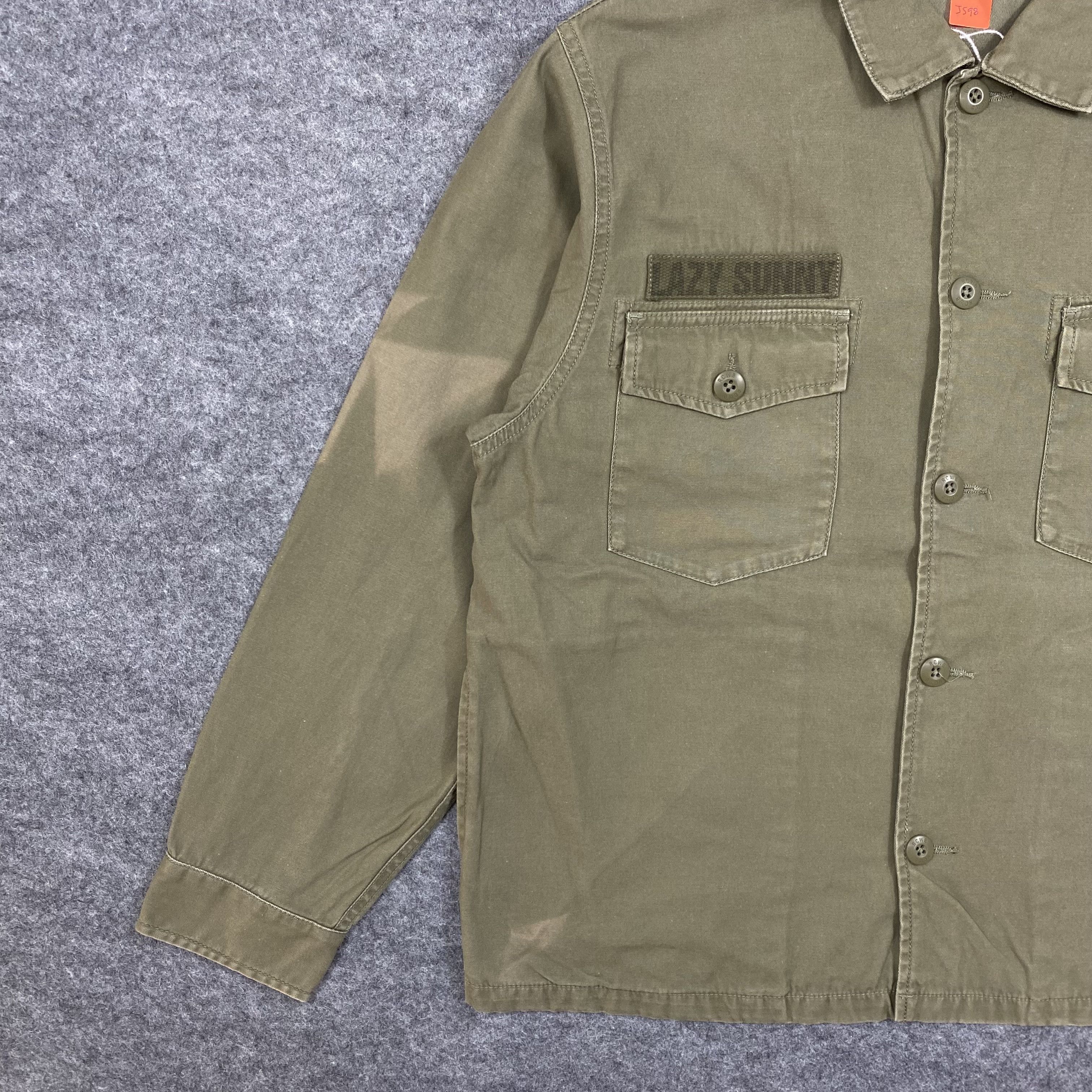 Japanese Brand RODEO CROWNS Wide Japanese Brand Military Shirt Jacket-J598 Size US L / EU 52-54 / 3 - 4 Thumbnail