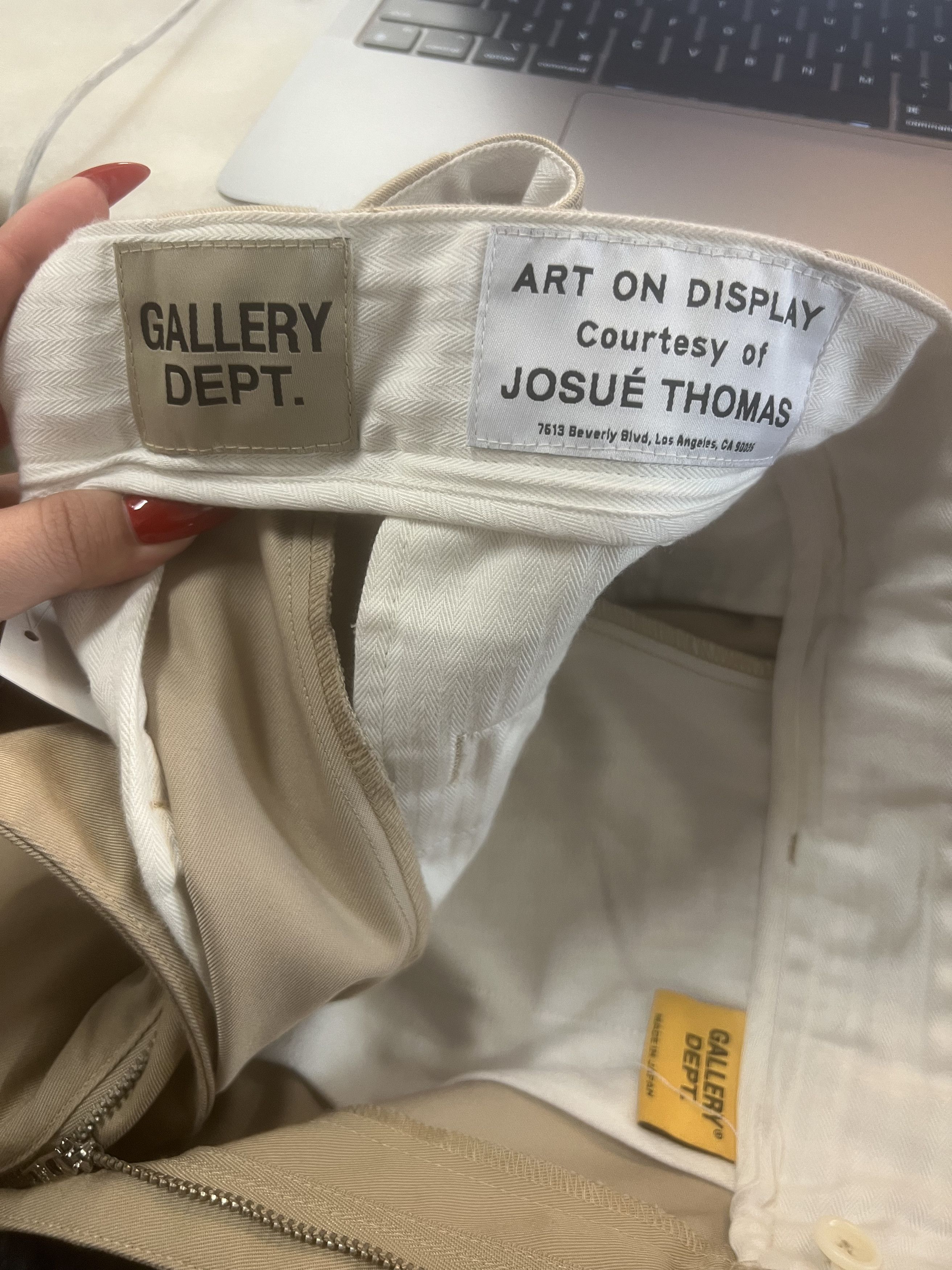 Gallery Dept. Chino Flares Size US 34 / EU 50 - 4 Thumbnail