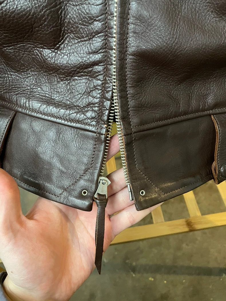 The Real McCoy's The Real McCoy's 1930s Police Rider Horsehide Leather Jacke Size US M / EU 48-50 / 2 - 5 Thumbnail