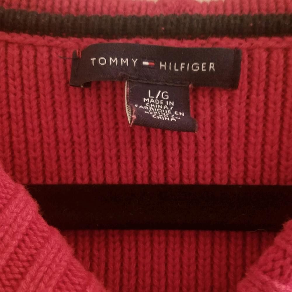 Tommy Hilfiger Tommy Hilfiger Large Sweater Size L / US 10 / IT 46 - 2 Thumbnail