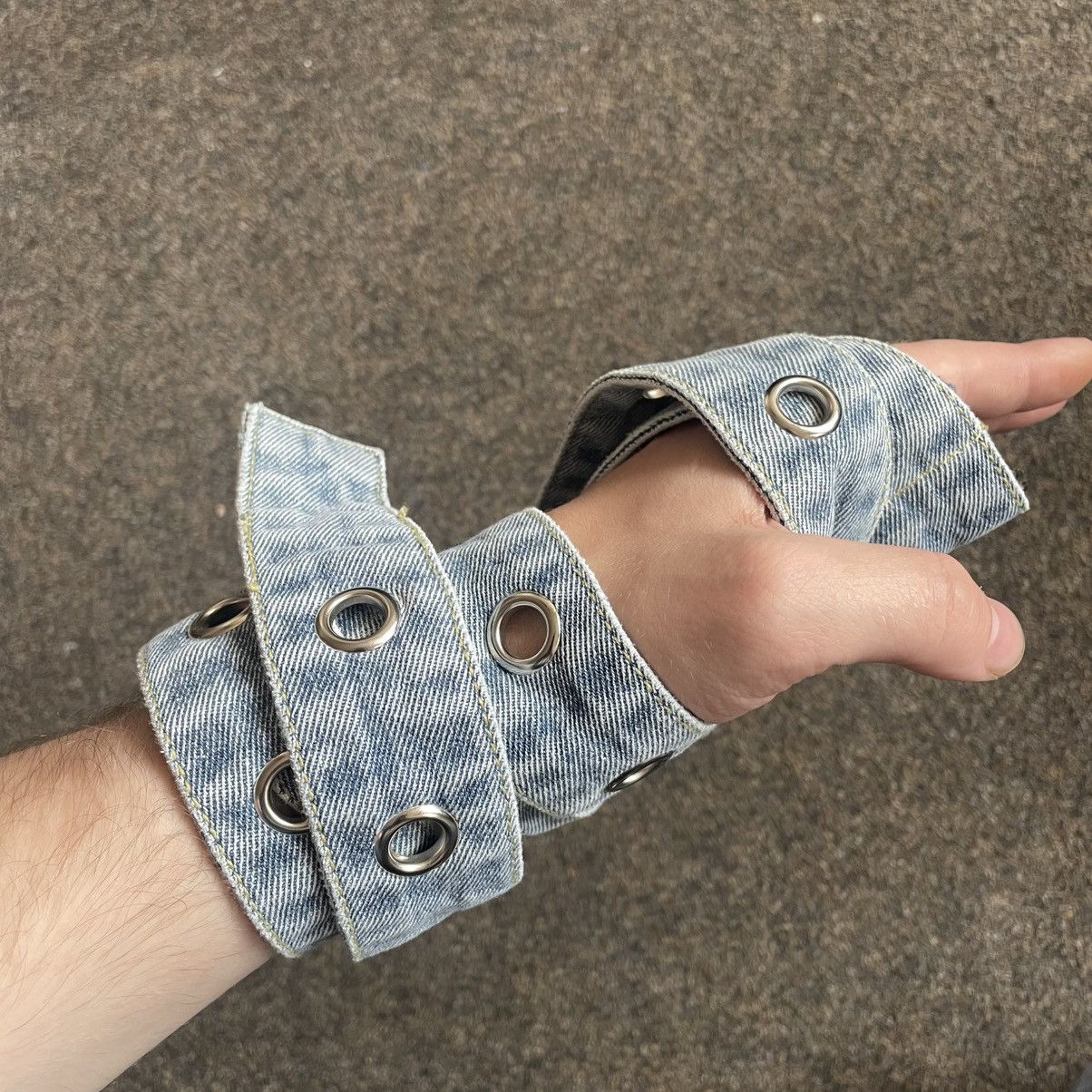 Vintage Vintage 90s BELT Japanese ARCHIVE Hype Alt Goth OS Size ONE SIZE - 2 Thumbnail