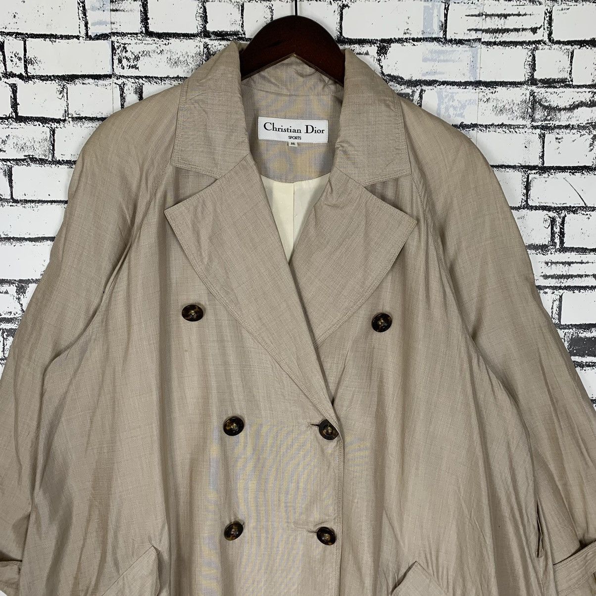Christian Dior Monsieur × Vintage Vintage Amazing Christian Dior Sports Trench Coat Size M / US 6-8 / IT 42-44 - 2 Thumbnail