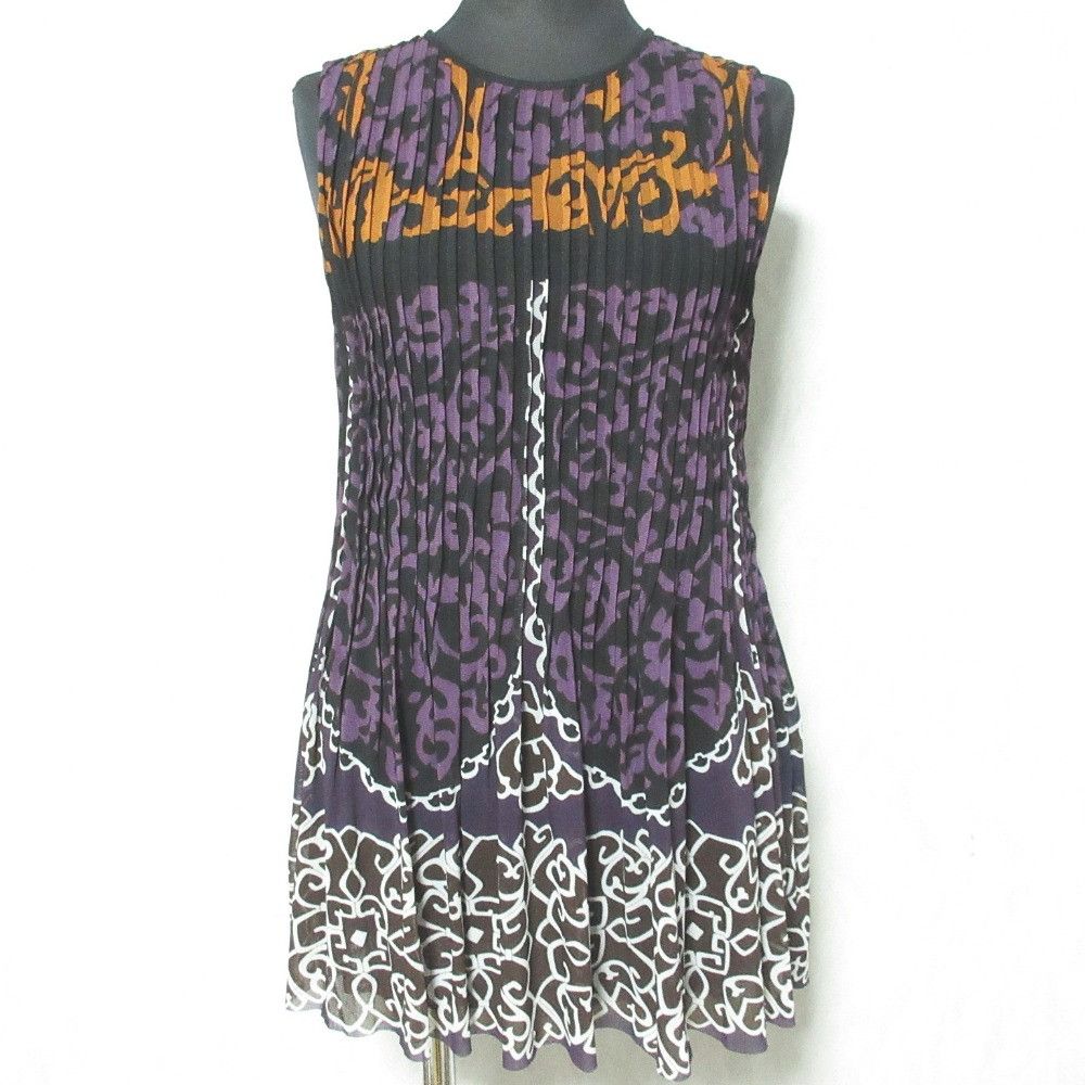 Other Other VIVIENNE TAM Power Net Pleated Tunic Textile Tops DUTY FREE for USA Size ONE SIZE - 1 Thumbnail
