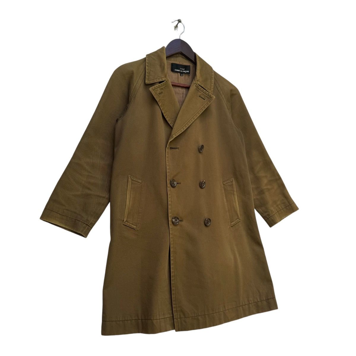 Comme des Garcons × Tricot Comme des Garcons × Vintage Commes des Garcon Tricot Junya Watanabe Long Coat Size S / US 4 / IT 40 - 3 Thumbnail