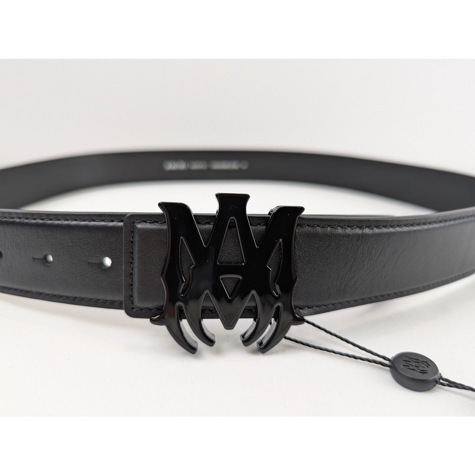 Amiri o1rshd1 Size: 105cm / 4cm MA Belt in Black Size 42 - 3 Thumbnail