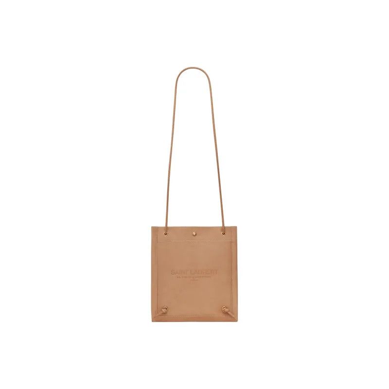 Saint Laurent Paris o1b1hav111224 Size: OS / Leather Crossbody Bag in Beige Size ONE SIZE - 1 Thumbnail
