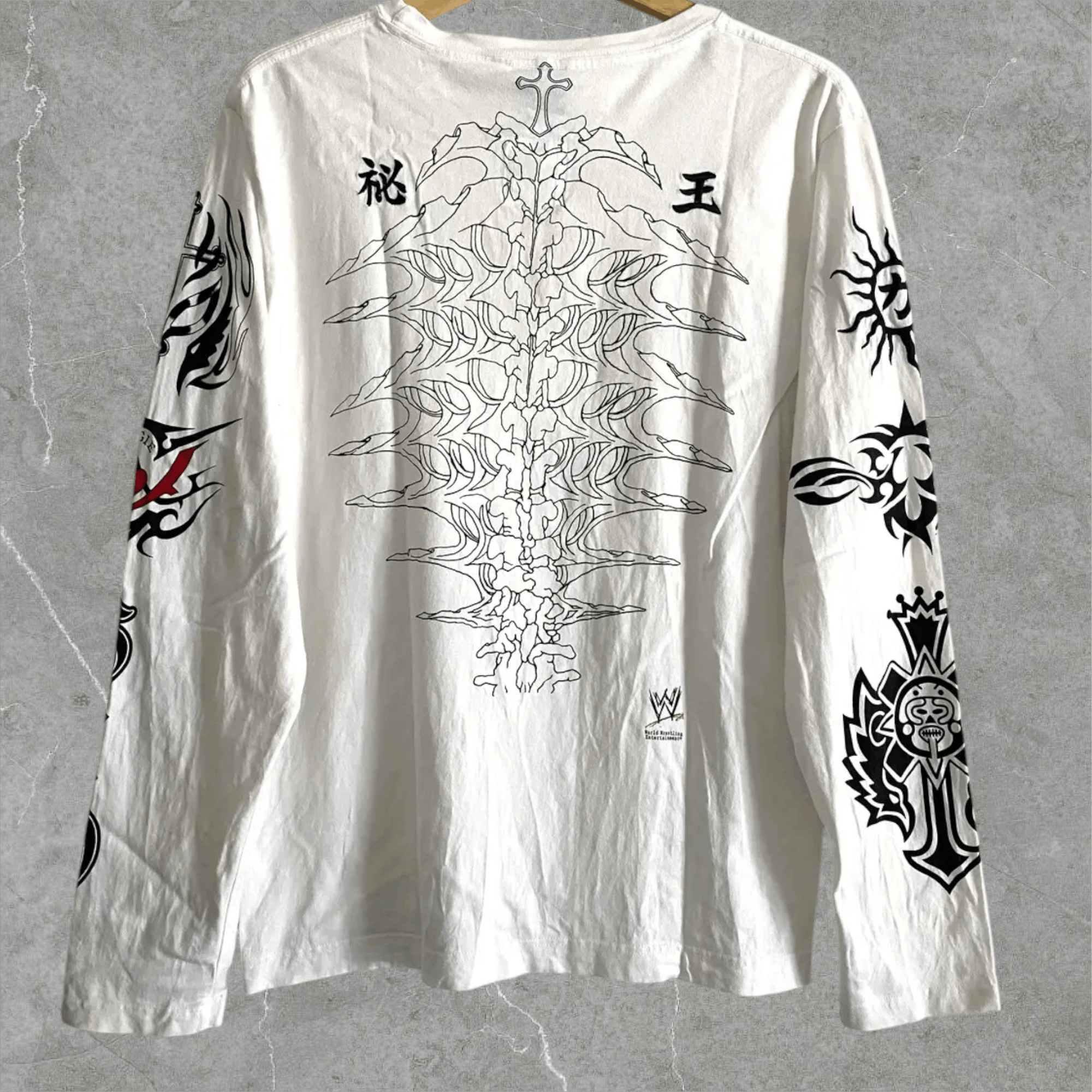 PPFM PPFM × Wwe × Wwf Y2k Rey Mysterio Long Sleeve Shirt Rare Size US M / EU 48-50 / 2 - 12 Thumbnail