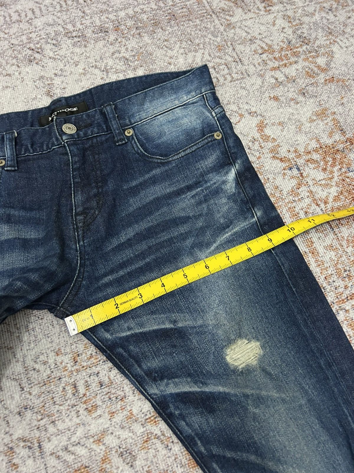 JACKROSE Jackrose Japan Distressed Skinny Jeans Size US 30 / EU 46 - 18 Thumbnail
