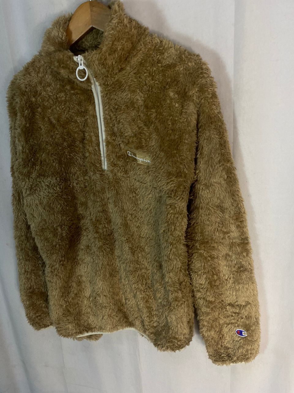 Champion Unisex 🔥Champion half zipper fleece sweatshirt Size US S / EU 44-46 / 1 - 3 Thumbnail