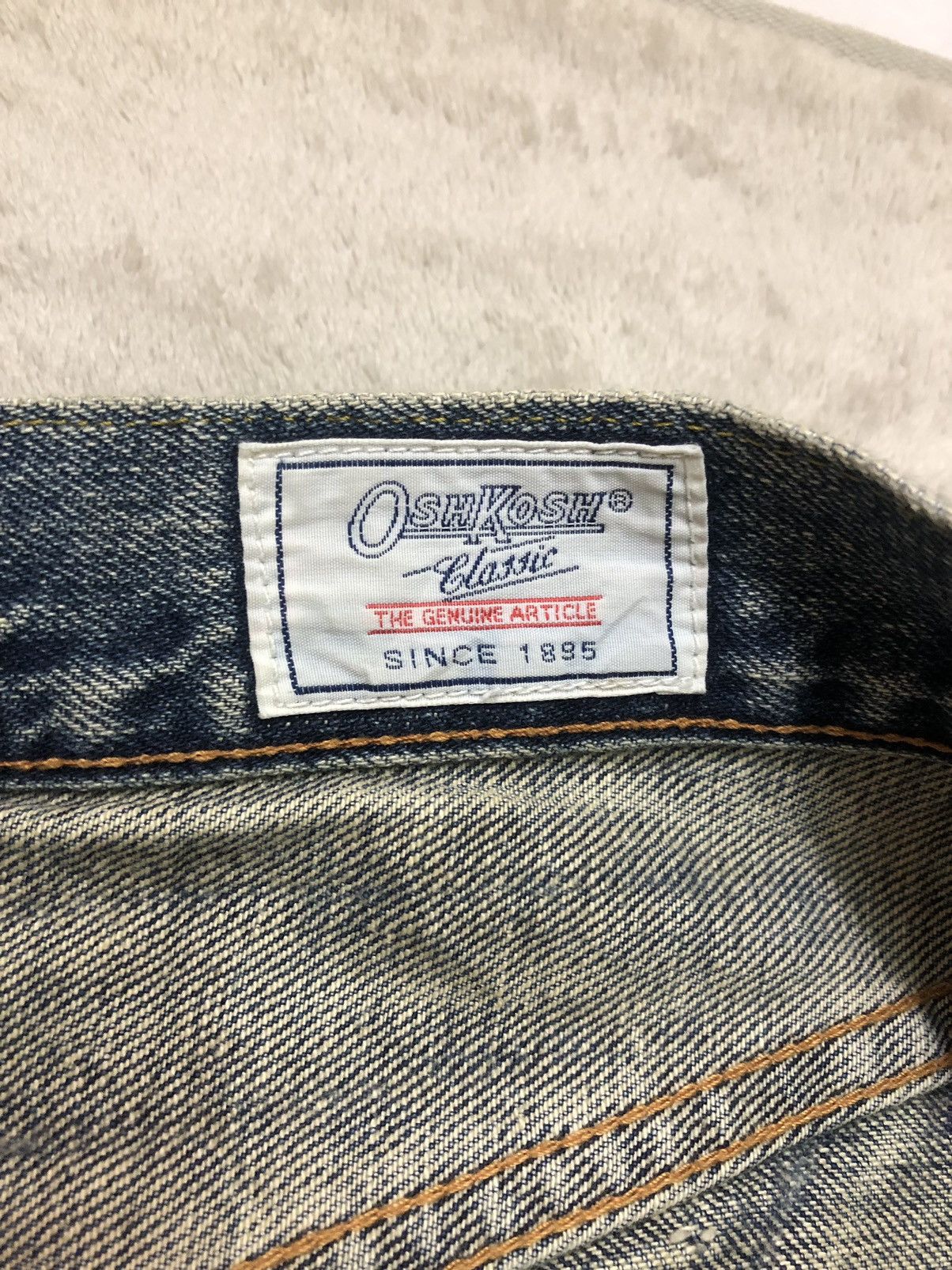 Oshkosh × Vintage 💥Vintage Oshkosh Distressed Denim Size US 32 / EU 48 - 8 Thumbnail