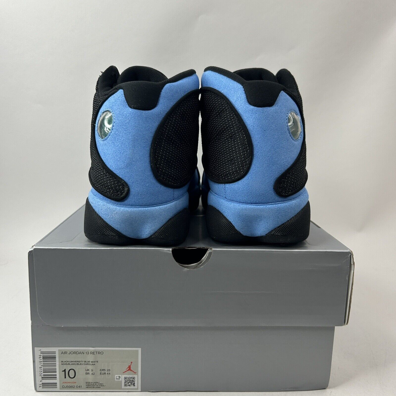 Nike Nike Air Jordan 13 Retro OG “Black University Blue/UNC” 2024 Size US 10 / EU 43 - 4 Thumbnail