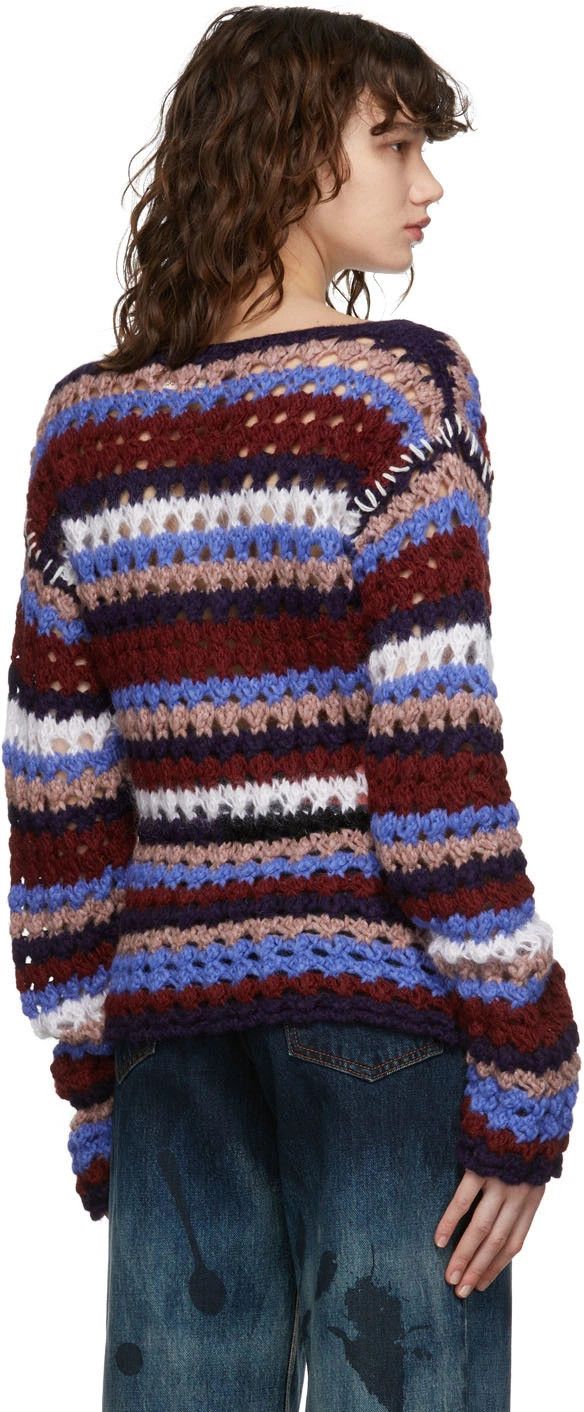 Marni o1y1125 Crewneck Sweater in Multicolor Size S / US 4 / IT 40 - 3 Thumbnail