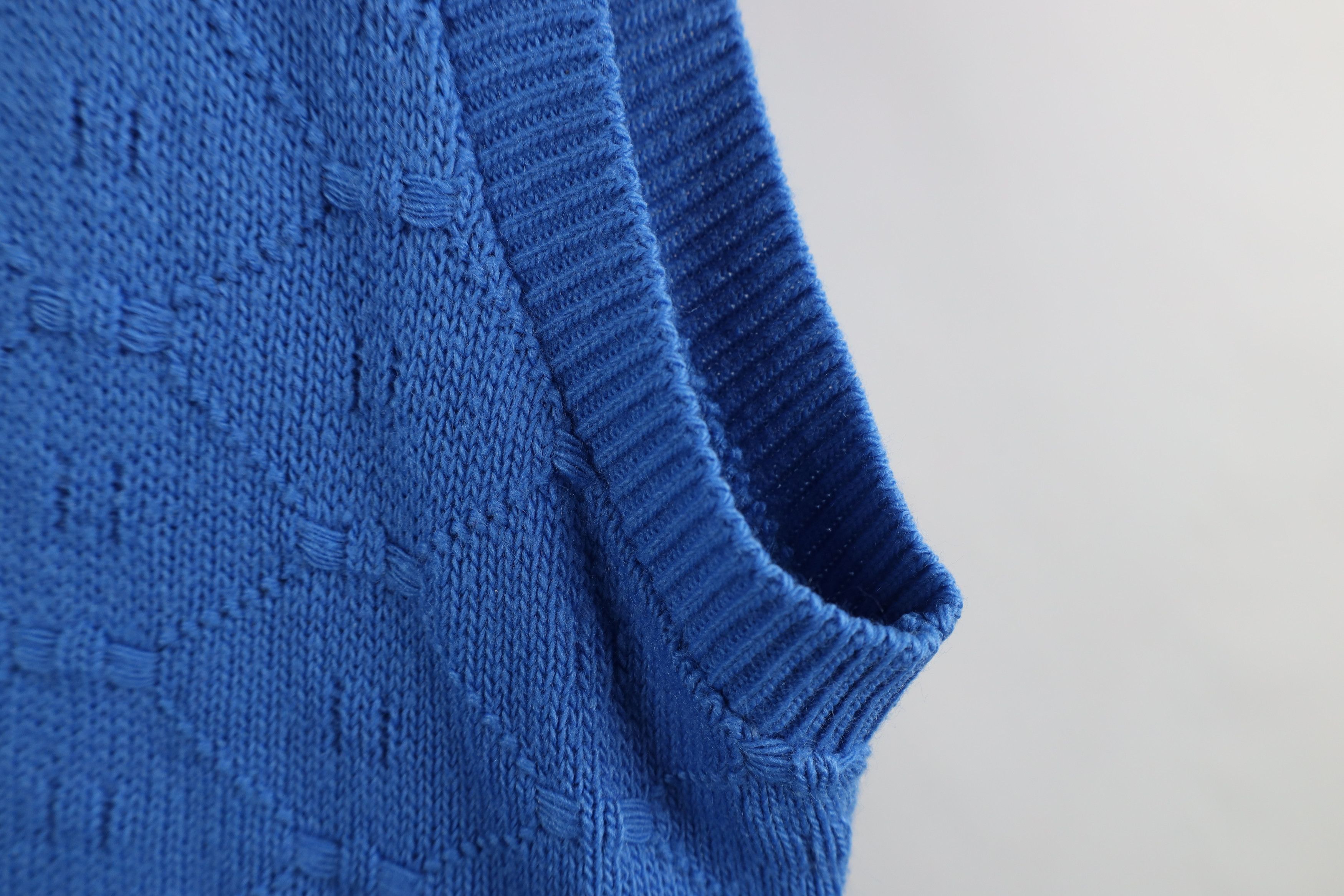 Vintage Vintage 90s Streetwear Knit Cardigan Sweater Vest USA Size XL / US 12-14 / IT 48-50 - 9 Thumbnail