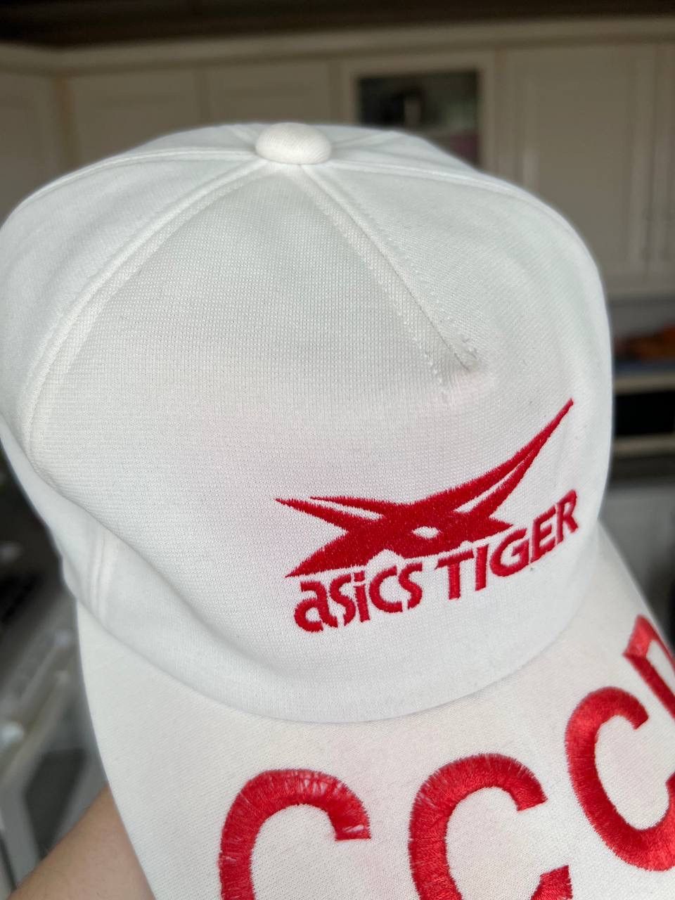 Asics VINTAGE 1980s ASICS TIGER JAPAN BIG LOGO CCCP USSR HAT CAP Size ONE SIZE - 4 Thumbnail