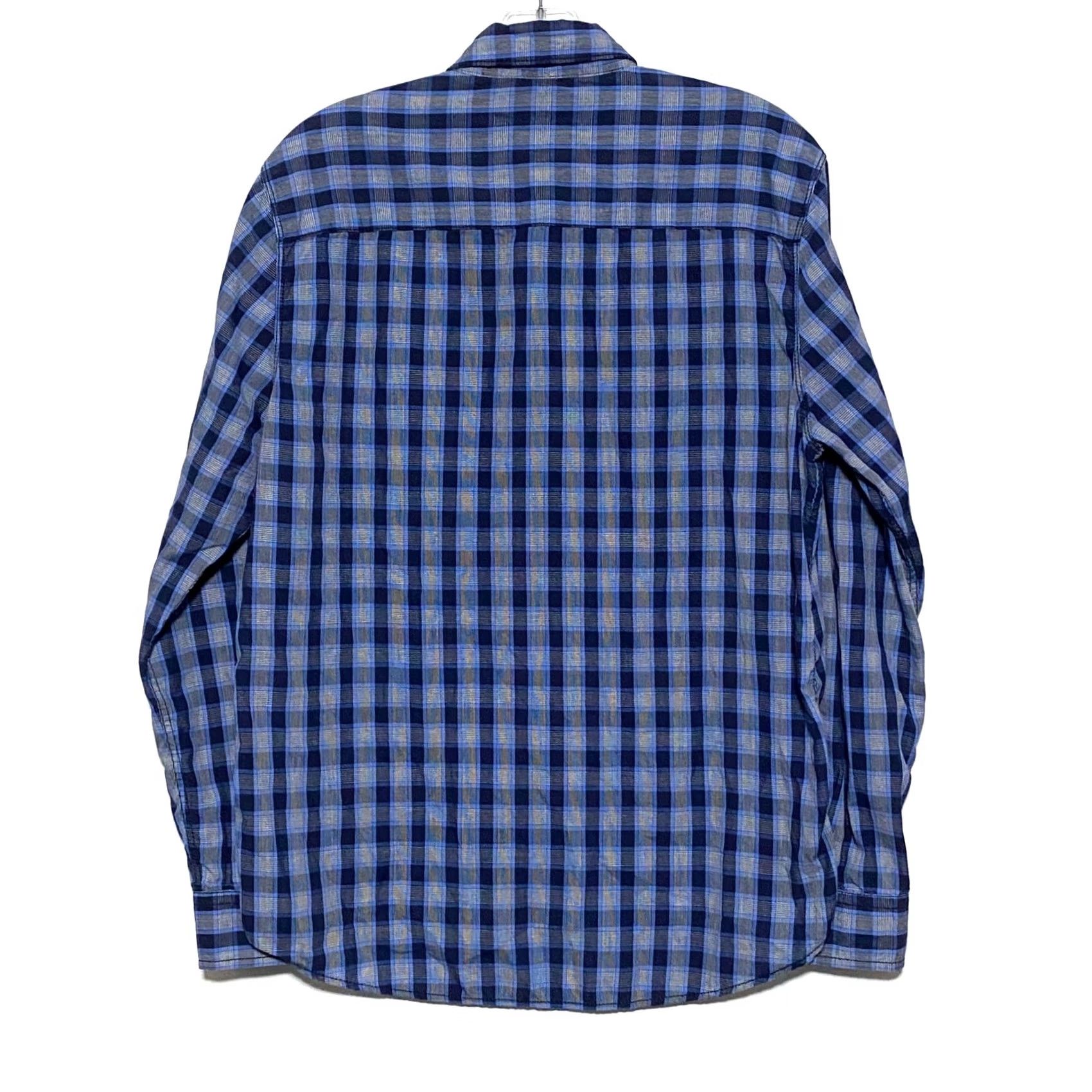 Vintage Michael Brandon Modern Fit Plaid Button Front Shirt Men M Business Casual Office Shirt Size US M / EU 48-50 / 2 - 4 Thumbnail