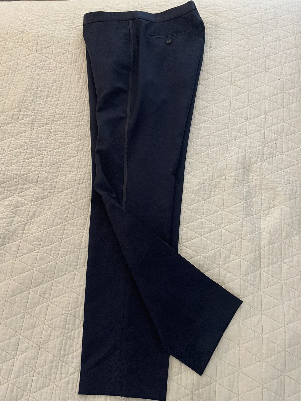 Burberry Collection Formal Trouser Size 34R - 10 Thumbnail