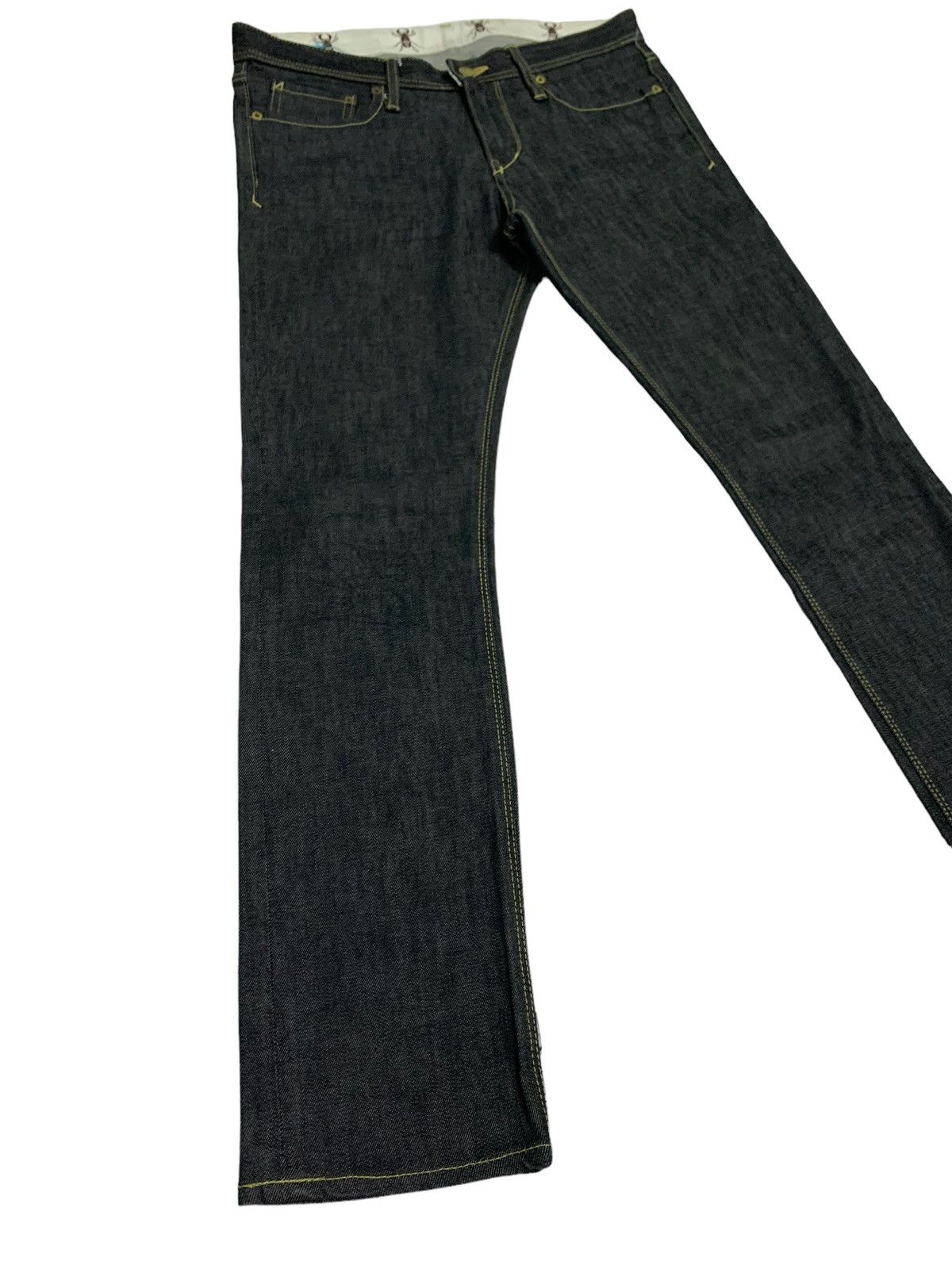 PHENOMENON 🔥Vintage Japanese Brand Phenomenon Slim Fit Jeans Size US 33 - 3 Thumbnail