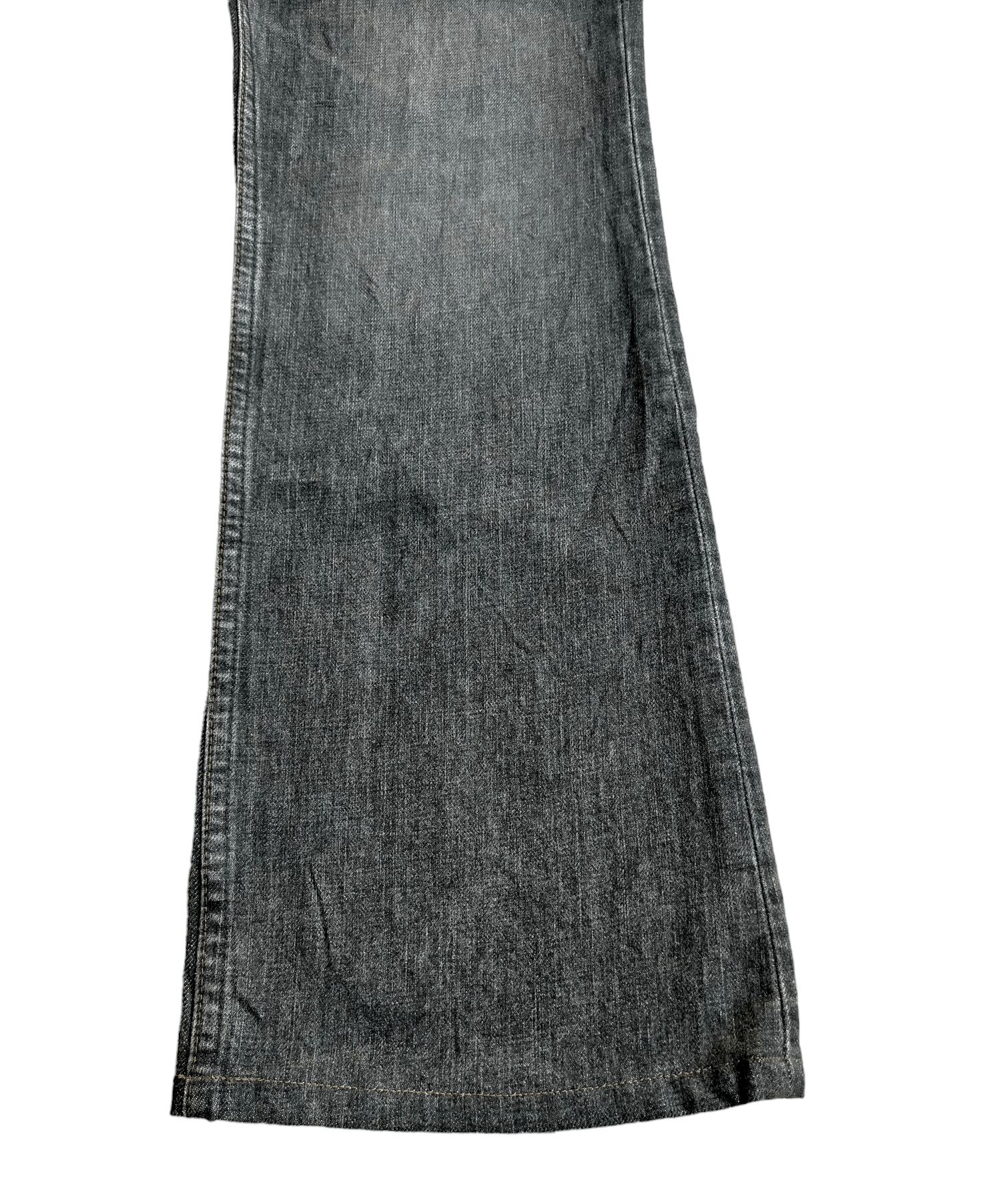 Japanese Brand Flare Jeans Levis 517 Boot cut Black Denim Size US 32 / EU 48 - 8 Thumbnail