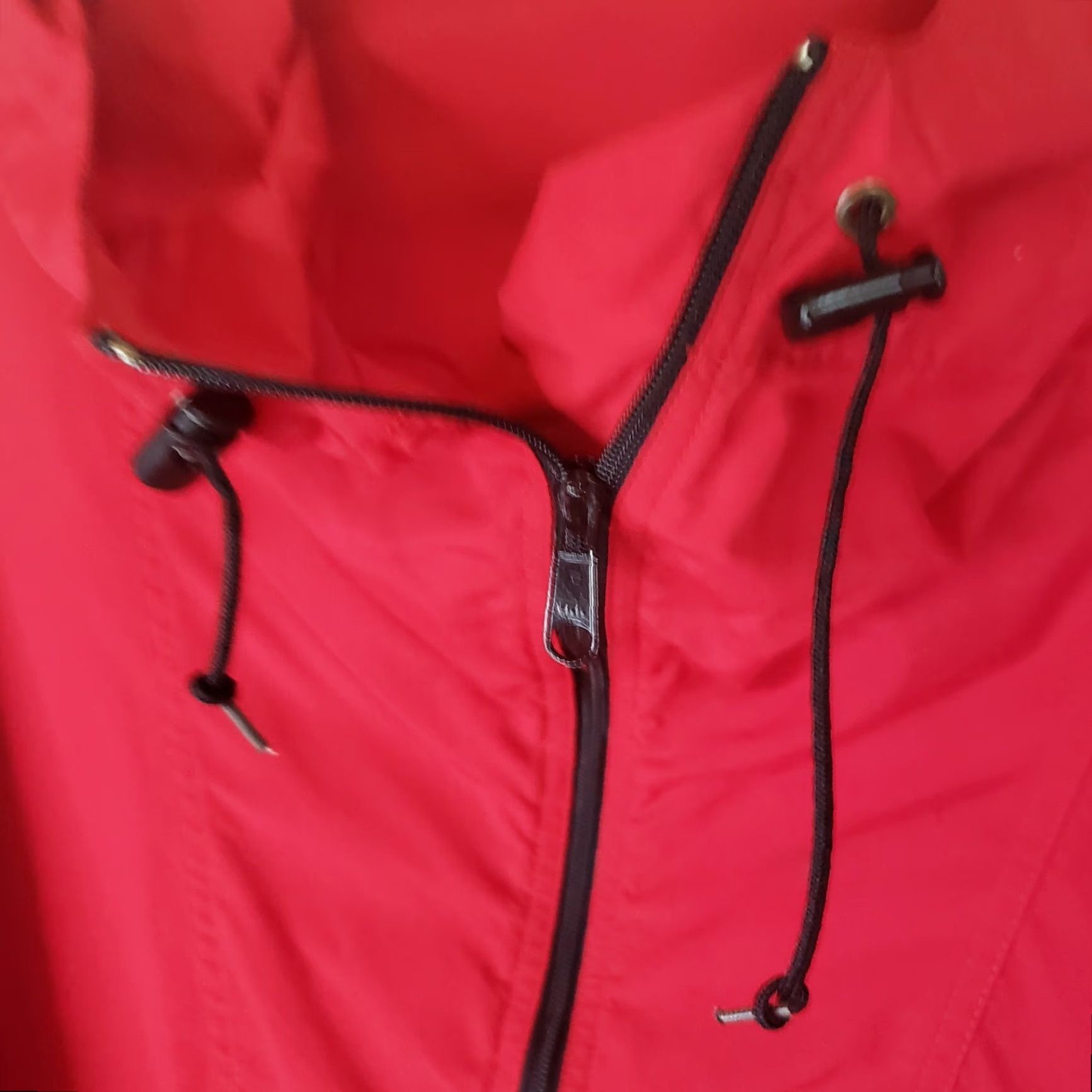 Vintage VINTAGE LL Bean Hooded Windbreaker Anorak Jacket Mens L Red Kangaroo Pouch Zip Pocketed 1/2 Zip Zipper/Storm Windbreaker Style Outdoor Size US L / EU 52-54 / 3 - 7 Thumbnail