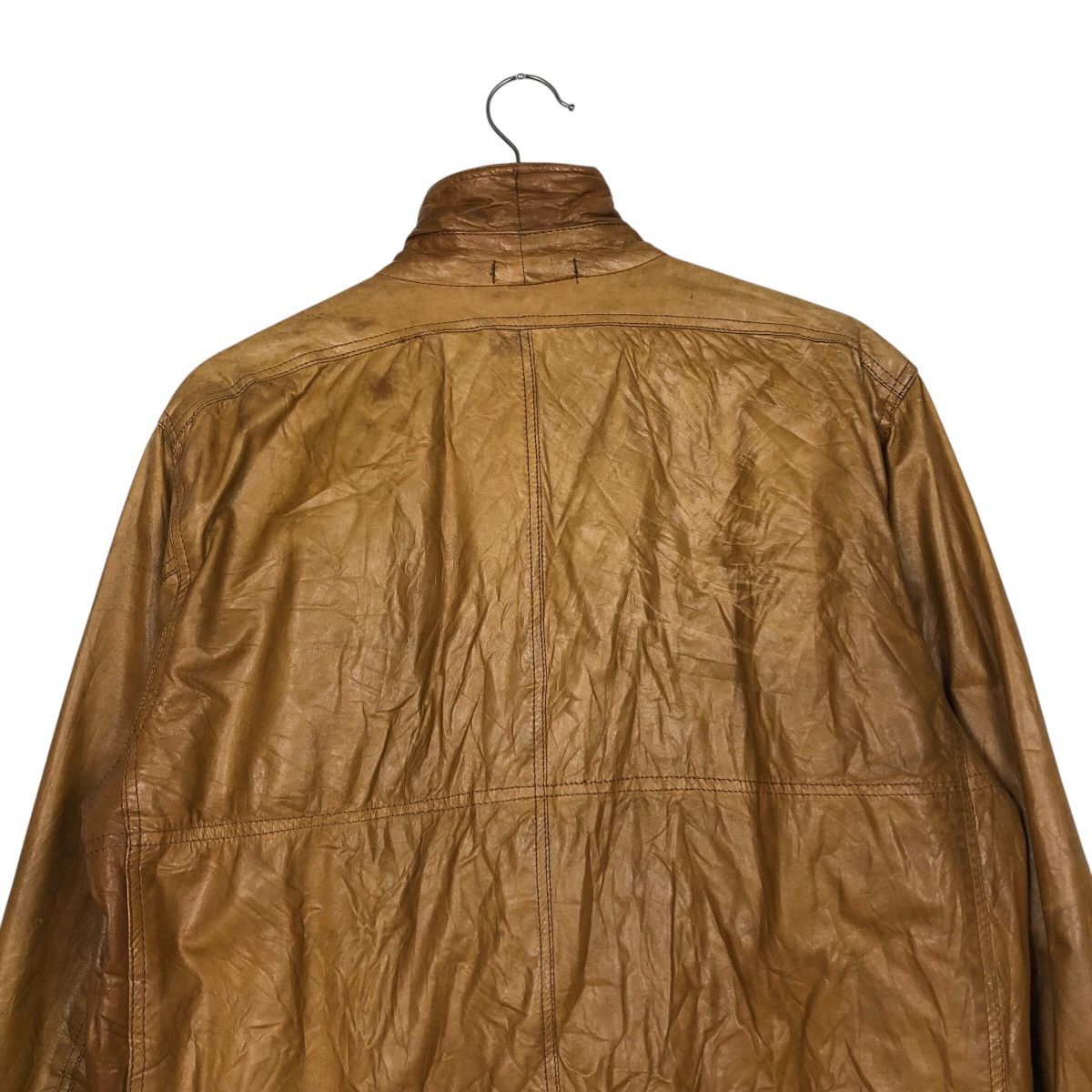 Japanese Brand × Vintage 📌Vintage Biker Leather Jacket Bleriot Size US L / EU 52-54 / 3 - 10 Thumbnail