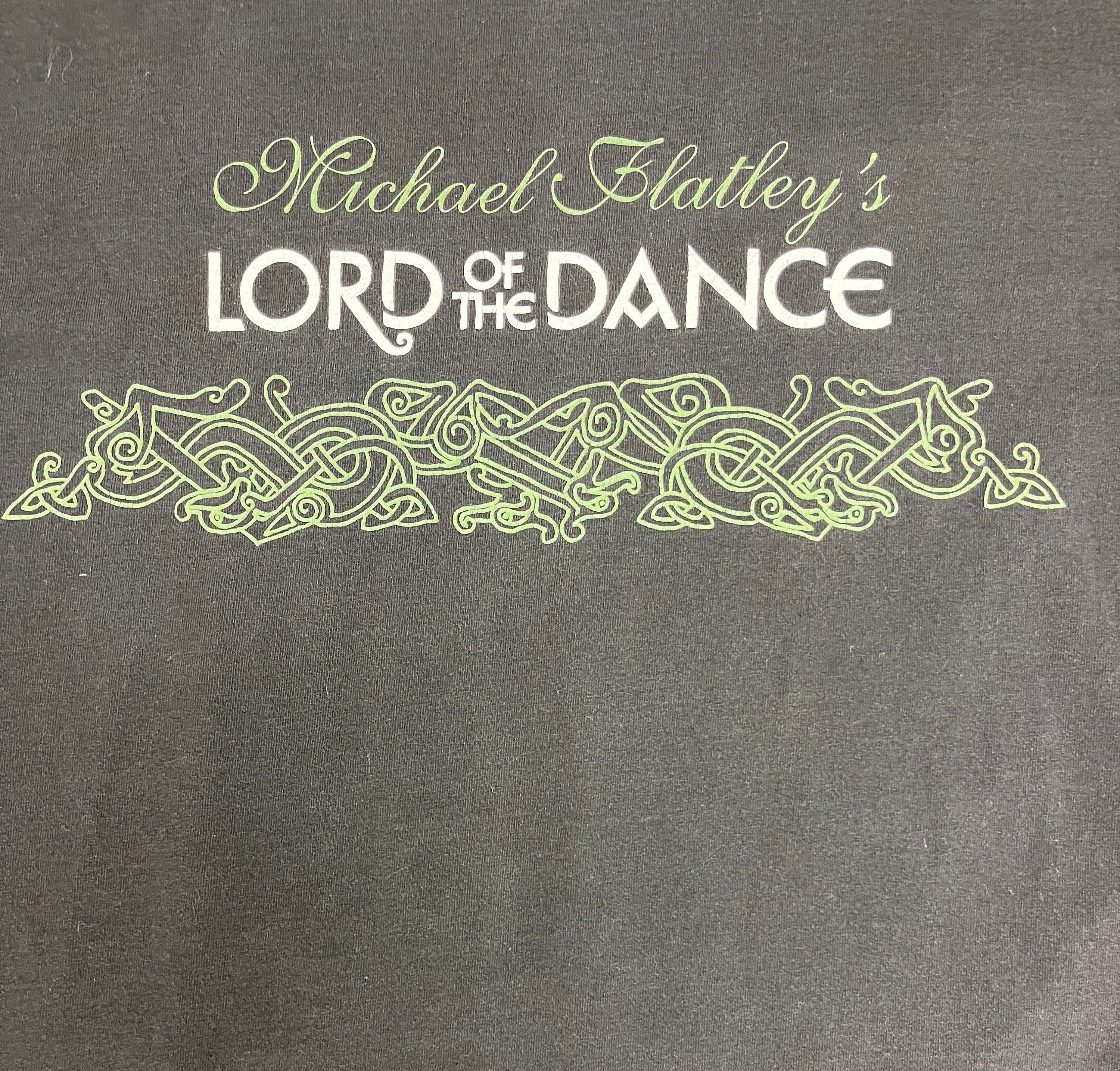 Vintage Michael Flatley's Lord of the Dance Vintage T-Shirt Tee Size US L / EU 52-54 / 3 - 2 Thumbnail